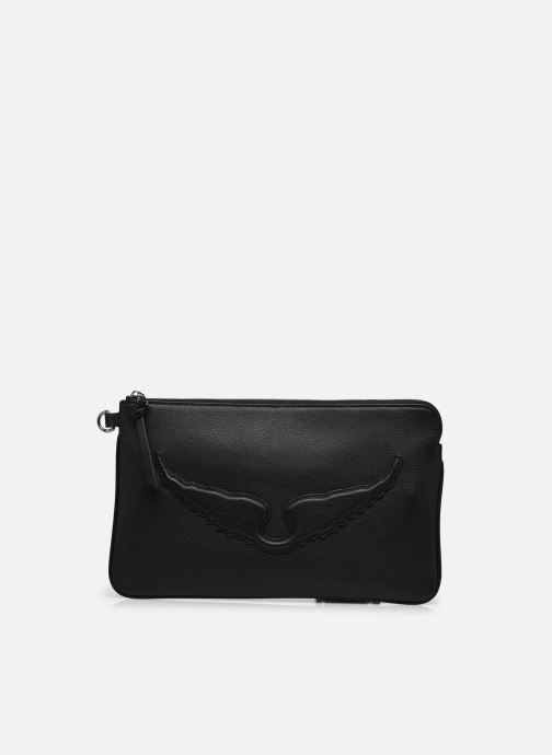 Zadig & Voltaire Clutches ANGEL POUCH GRAINED LEATHER dames zwart