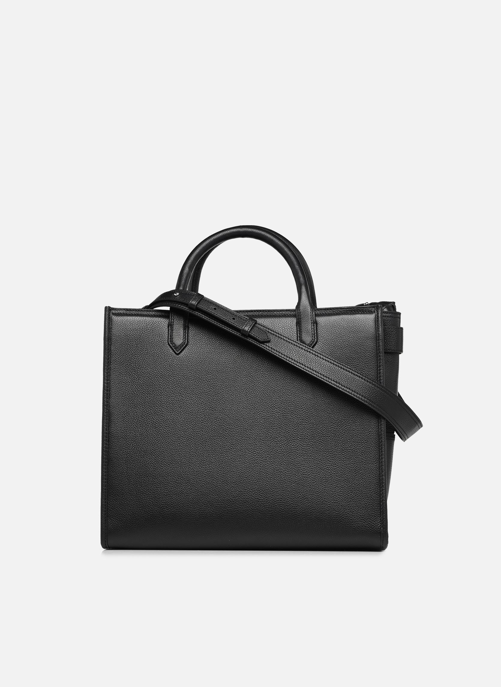 Cabas ANGEL TOTE GRAINED LEATHER femme noir Zadig & Voltaire Cabas ANGEL TOTE GRAINED LEATHER femme noir BLACK