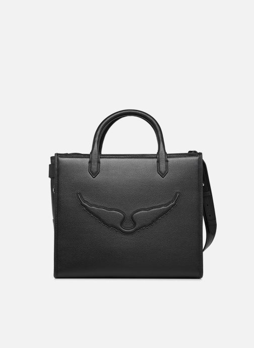 Zadig & Voltaire Cabas ANGEL TOTE GRAINED LEATHER femme noir