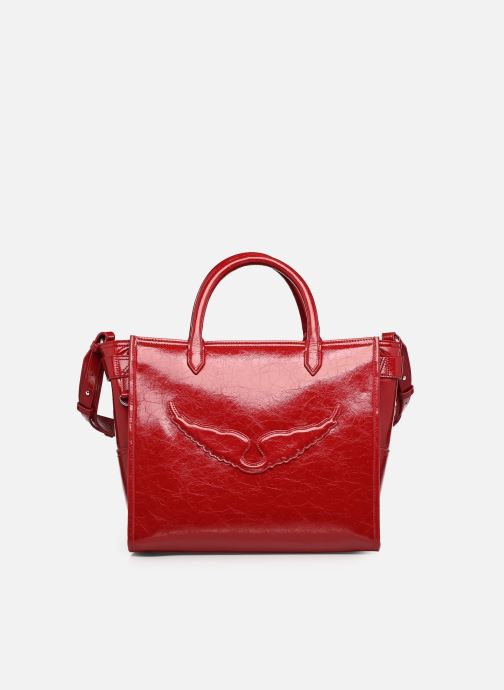 Zadig & Voltaire Shopper ANGEL TOTE WRINKLED PATENT damen rot