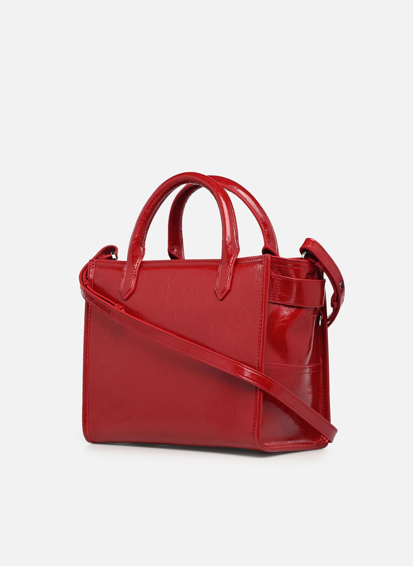 Sacs à main ANGEL TOTE XS WRINKLED PATENT femme rouge Zadig & Voltaire Sacs à main ANGEL TOTE XS WRINKLED PATENT femme rouge Power