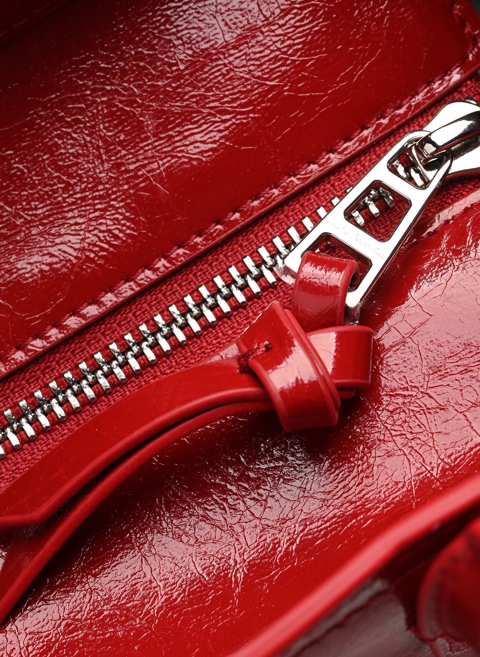Sacs à main ANGEL TOTE XS WRINKLED PATENT femme rouge Zadig & Voltaire Sacs à main ANGEL TOTE XS WRINKLED PATENT femme rouge Power