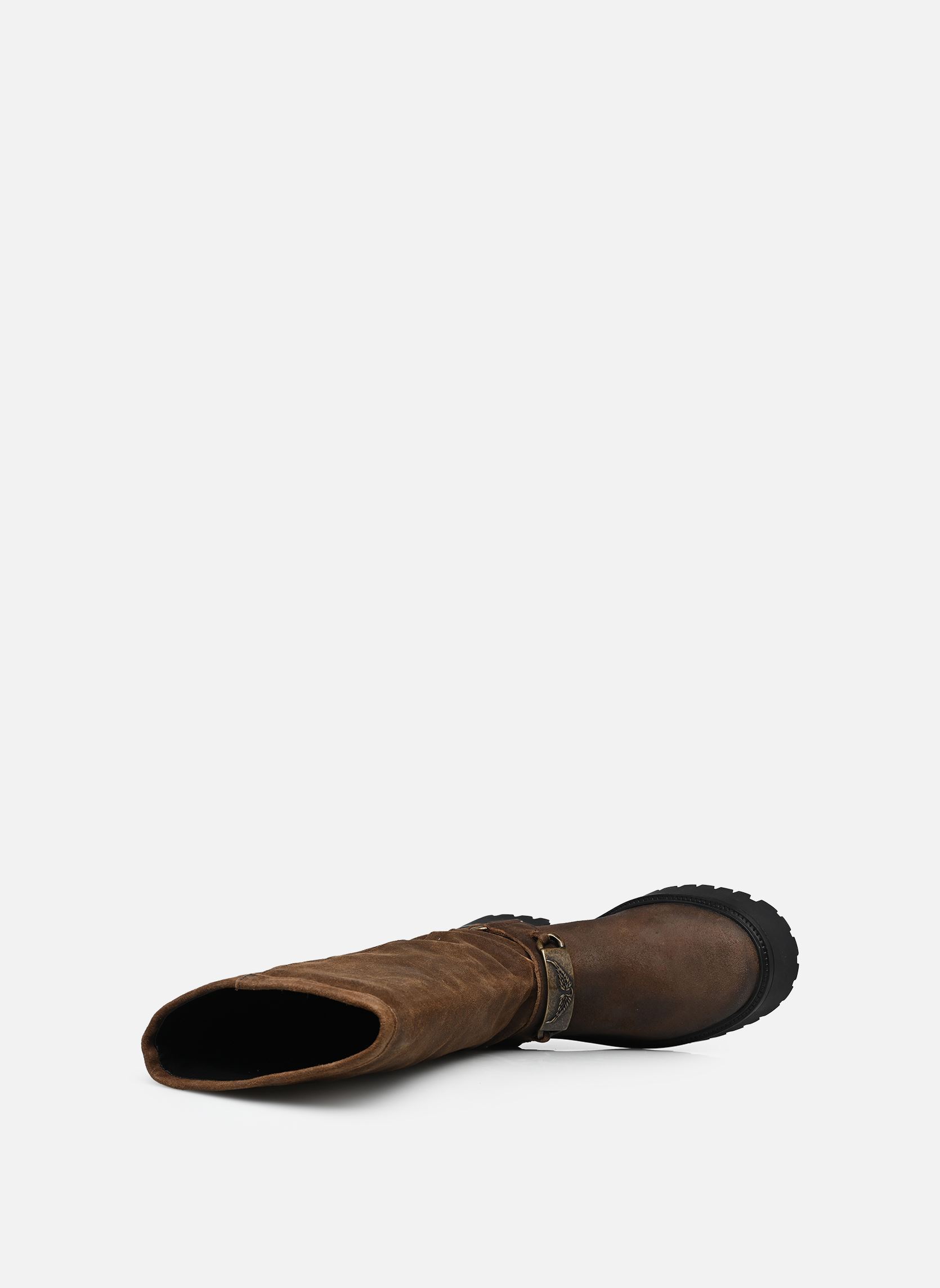 Laarzen ANGIE SUEDE BRUSHED dames bruin Zadig & Voltaire Laarzen ANGIE SUEDE BRUSHED dames bruin Wood