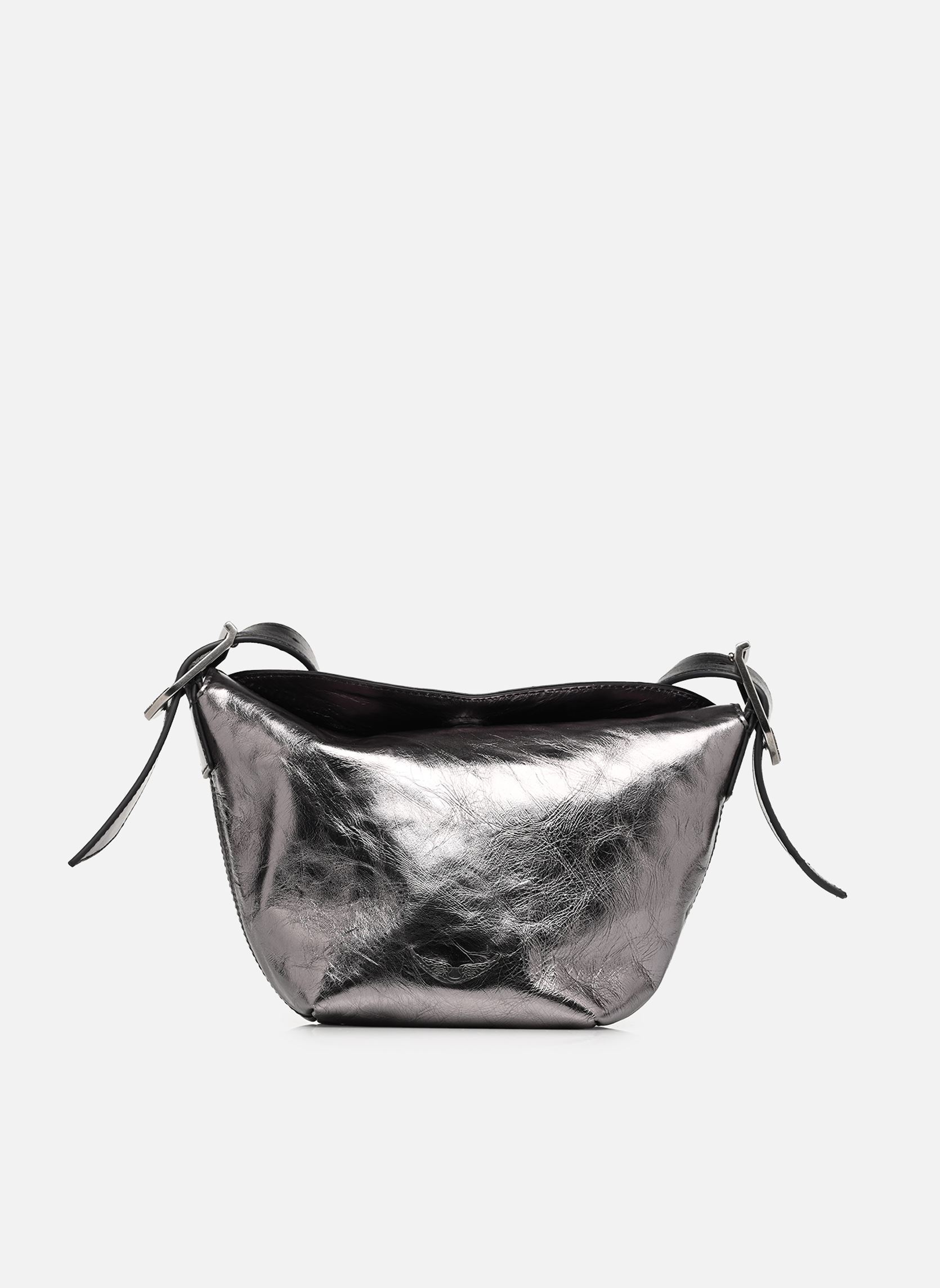 Umhängetaschen BABY JANE VINTAGE METAL damen silber Zadig & Voltaire Umhängetaschen BABY JANE VINTAGE METAL damen silber Gun