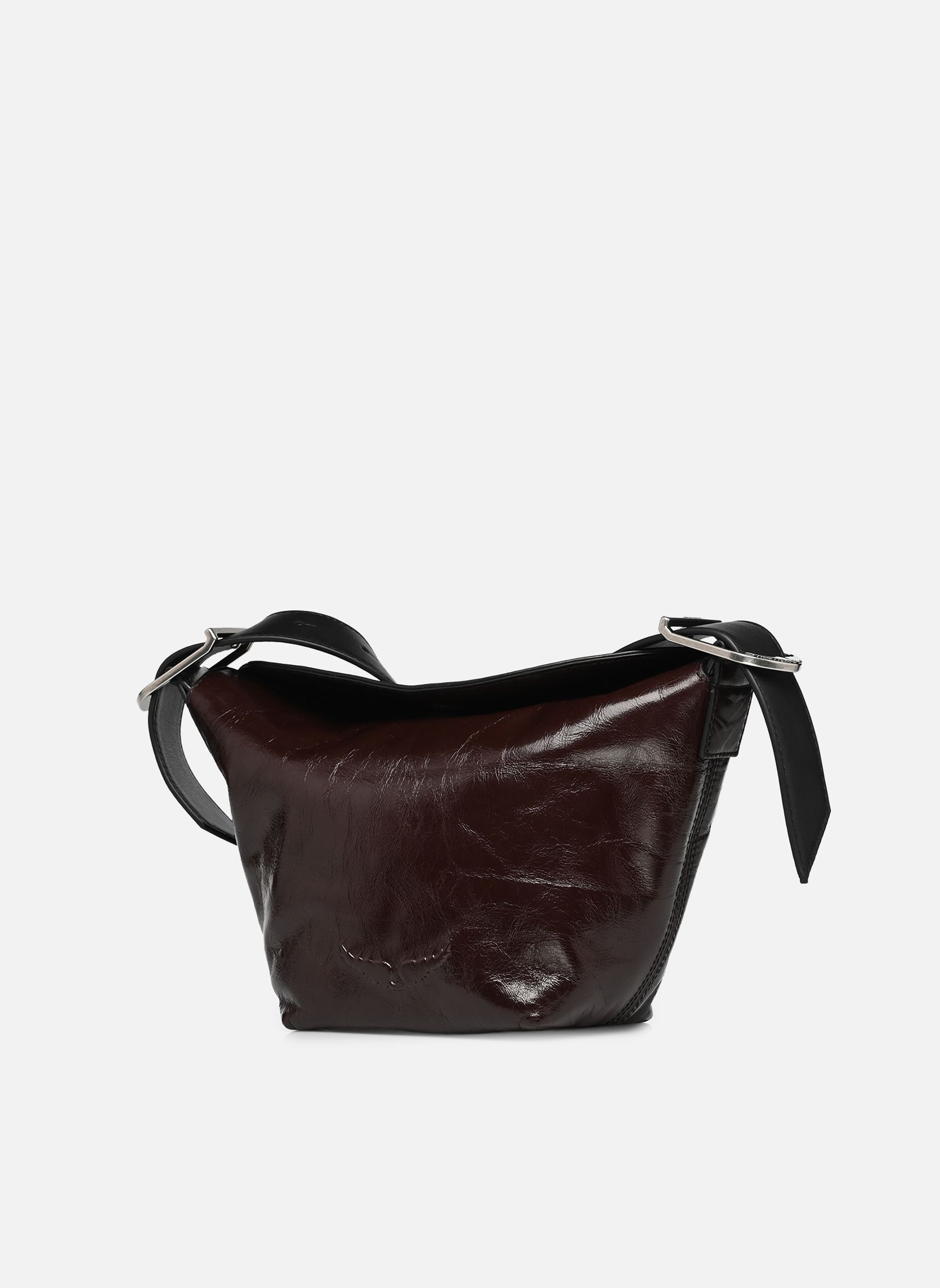 Sacs bandoulière BABY JANE VINTAGE PATENT femme marron Zadig & Voltaire Sacs bandoulière BABY JANE VINTAGE PATENT femme marron Brownie