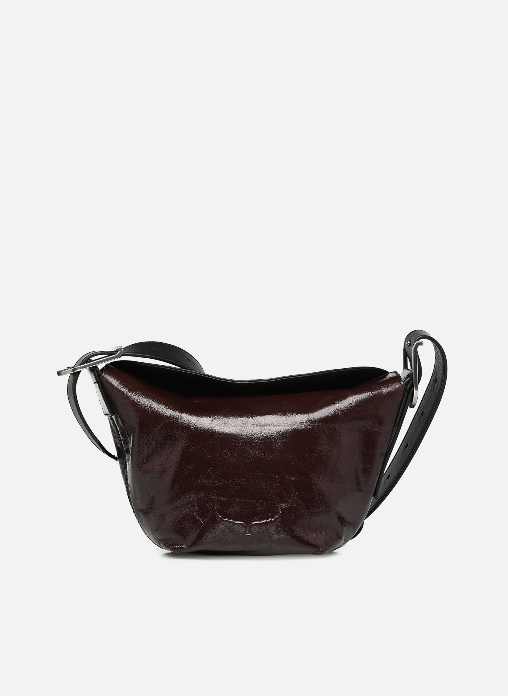 Sacs bandoulière BABY JANE VINTAGE PATENT femme marron Zadig & Voltaire Sacs bandoulière BABY JANE VINTAGE PATENT femme marron Brownie