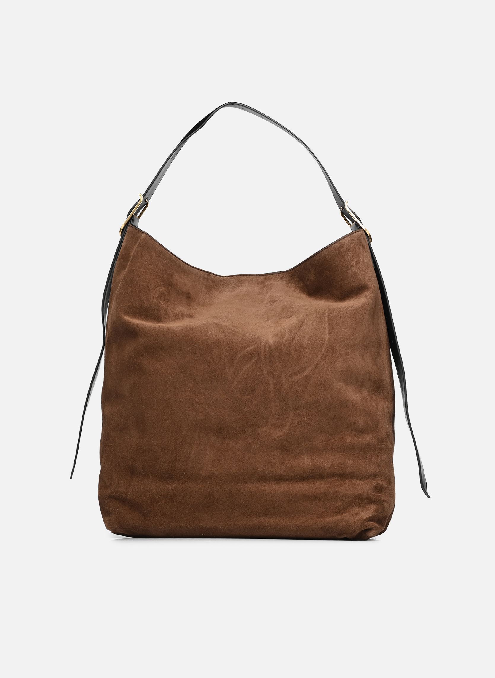 Umhängetaschen JANE HOBO XL SUEDE damen braun Zadig & Voltaire Umhängetaschen JANE HOBO XL SUEDE damen braun Wood