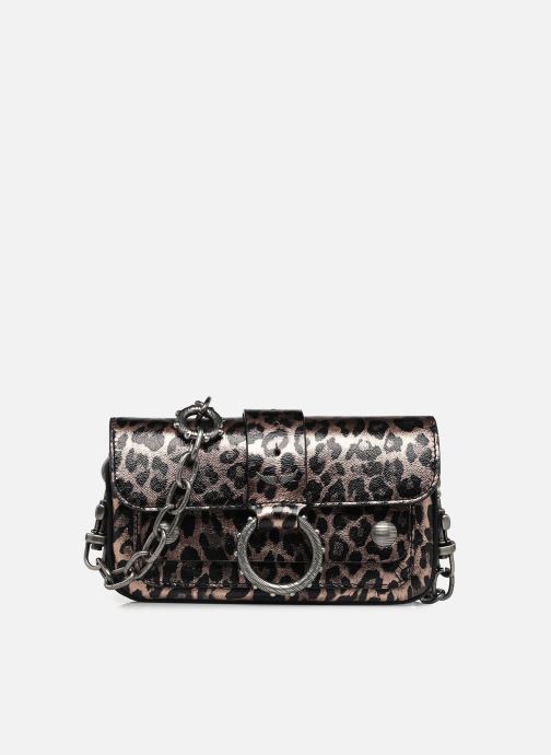 Zadig & Voltaire Schoudertassen KATE WALLET METAL LEO dames zilver