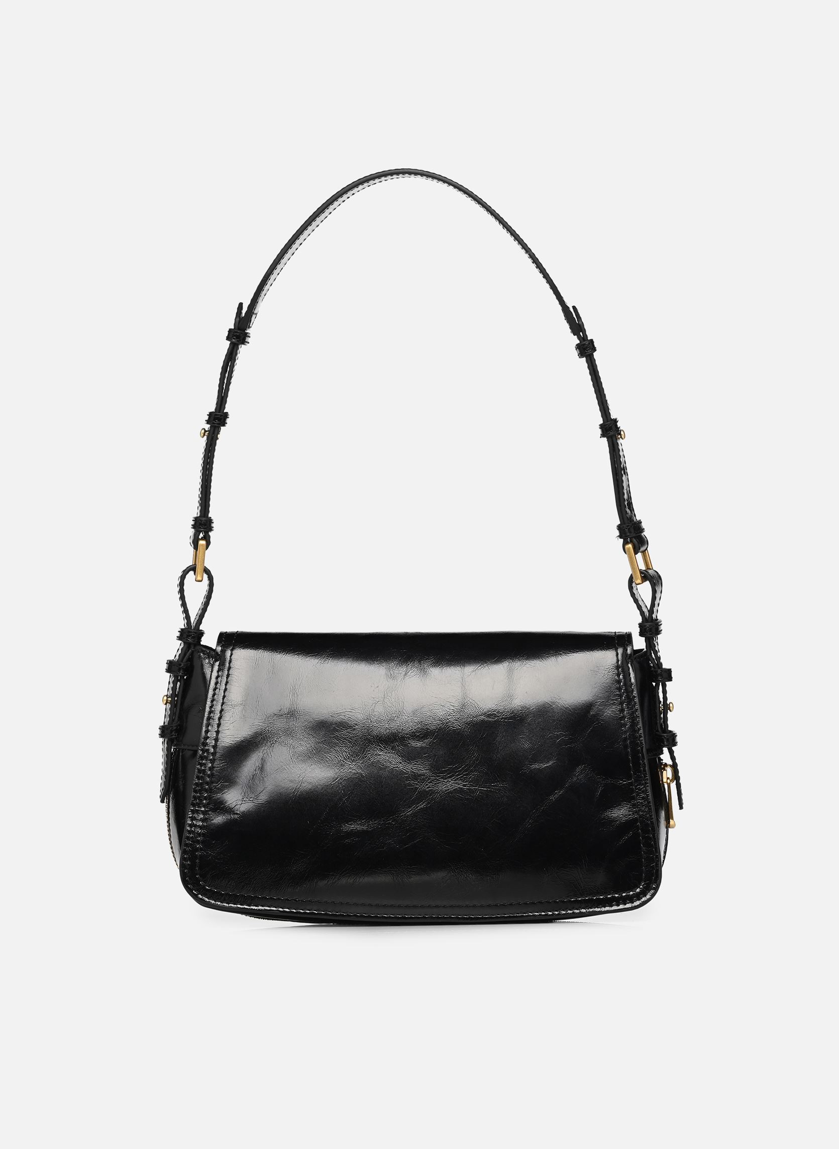 Umhängetaschen LE ZOUZOU VINTAGE PATENT damen schwarz Zadig & Voltaire Umhängetaschen LE ZOUZOU VINTAGE PATENT damen schwarz Black