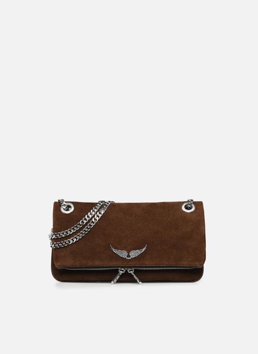 Zadig & Voltaire Schoudertassen ROCK II SUEDE dames bruin