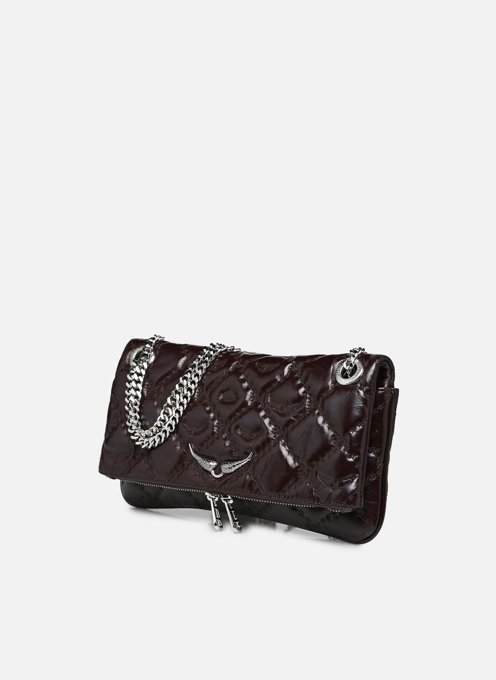 Umhängetaschen ROCK II VINTAGE MONOGRAM damen braun Zadig & Voltaire Umhängetaschen ROCK II VINTAGE MONOGRAM damen braun Brownie