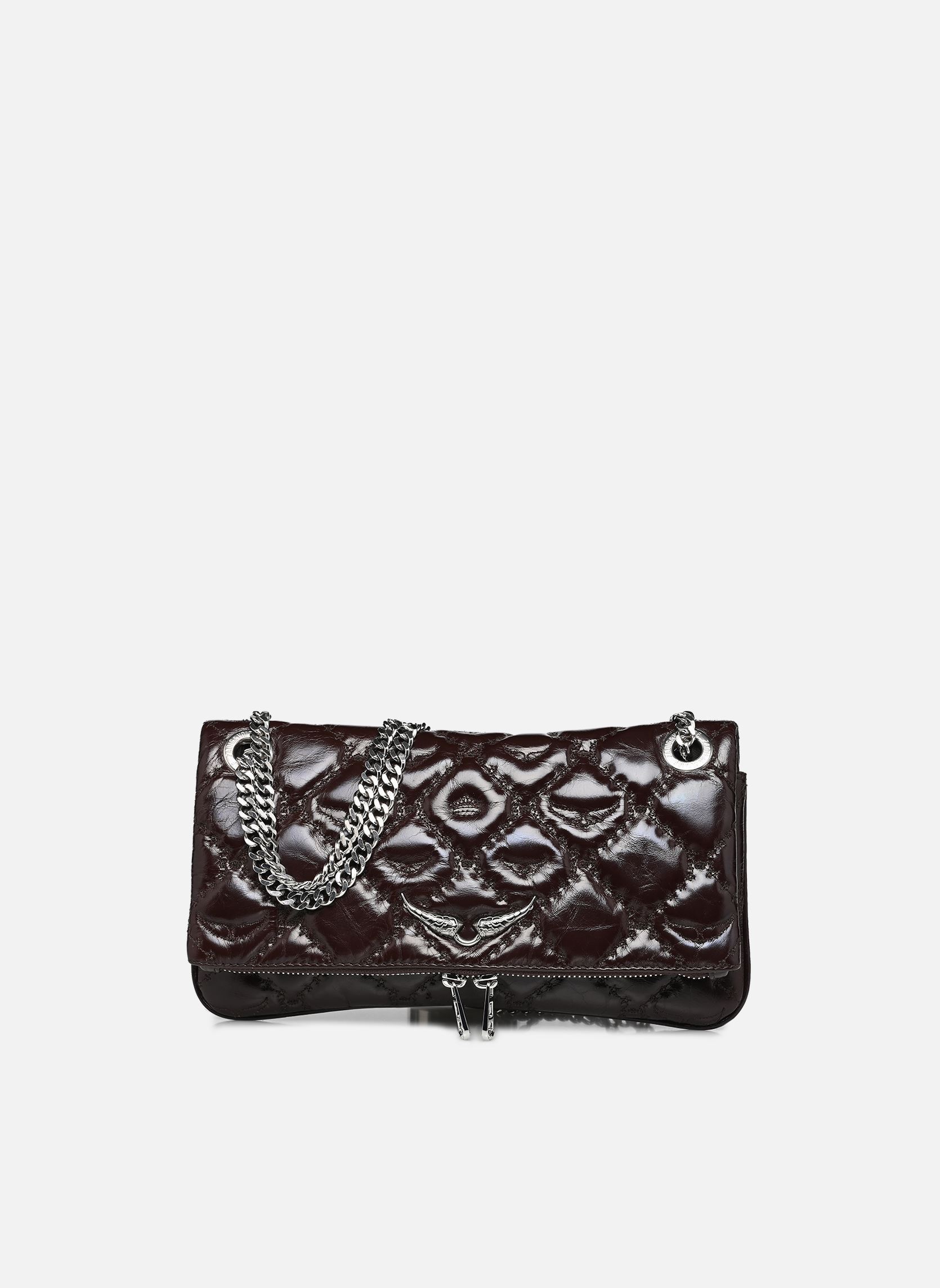 Umhängetaschen ROCK II VINTAGE MONOGRAM damen braun Zadig & Voltaire Umhängetaschen ROCK II VINTAGE MONOGRAM damen braun Brownie