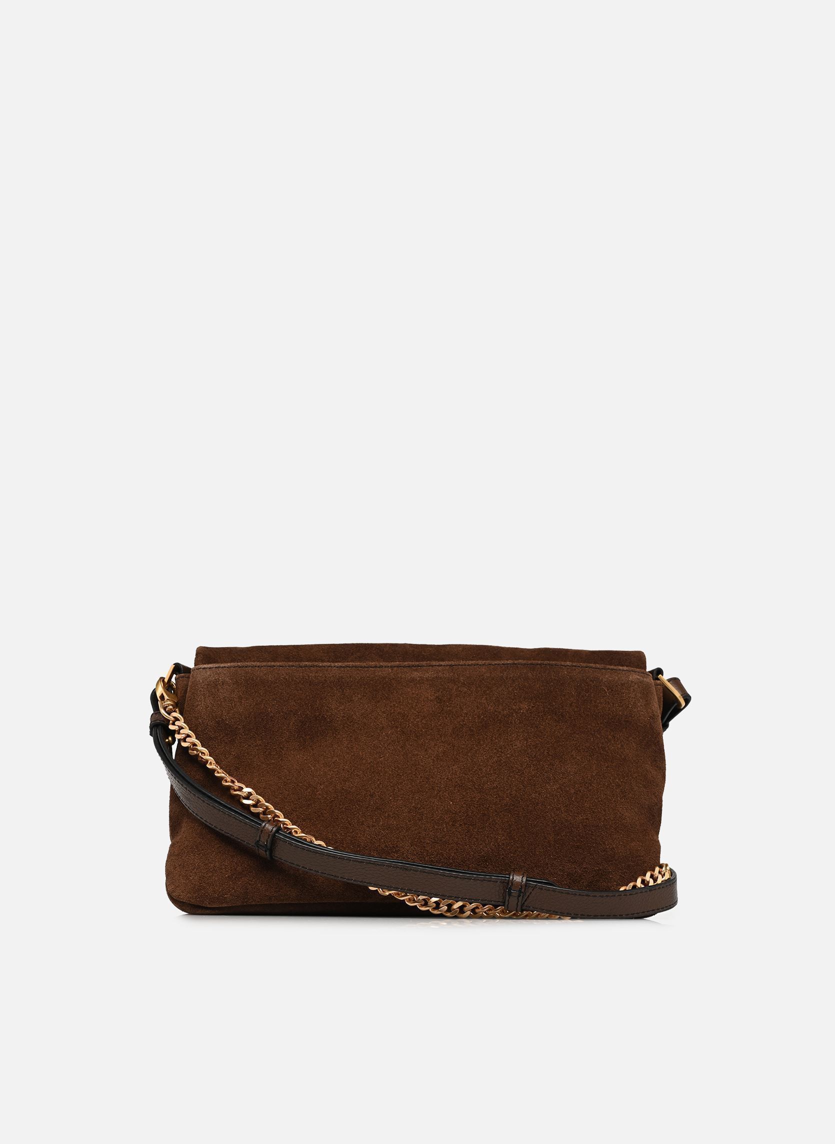 Schoudertassen ROCKY II SUEDE dames bruin Zadig & Voltaire Schoudertassen ROCKY II SUEDE dames bruin WOOD