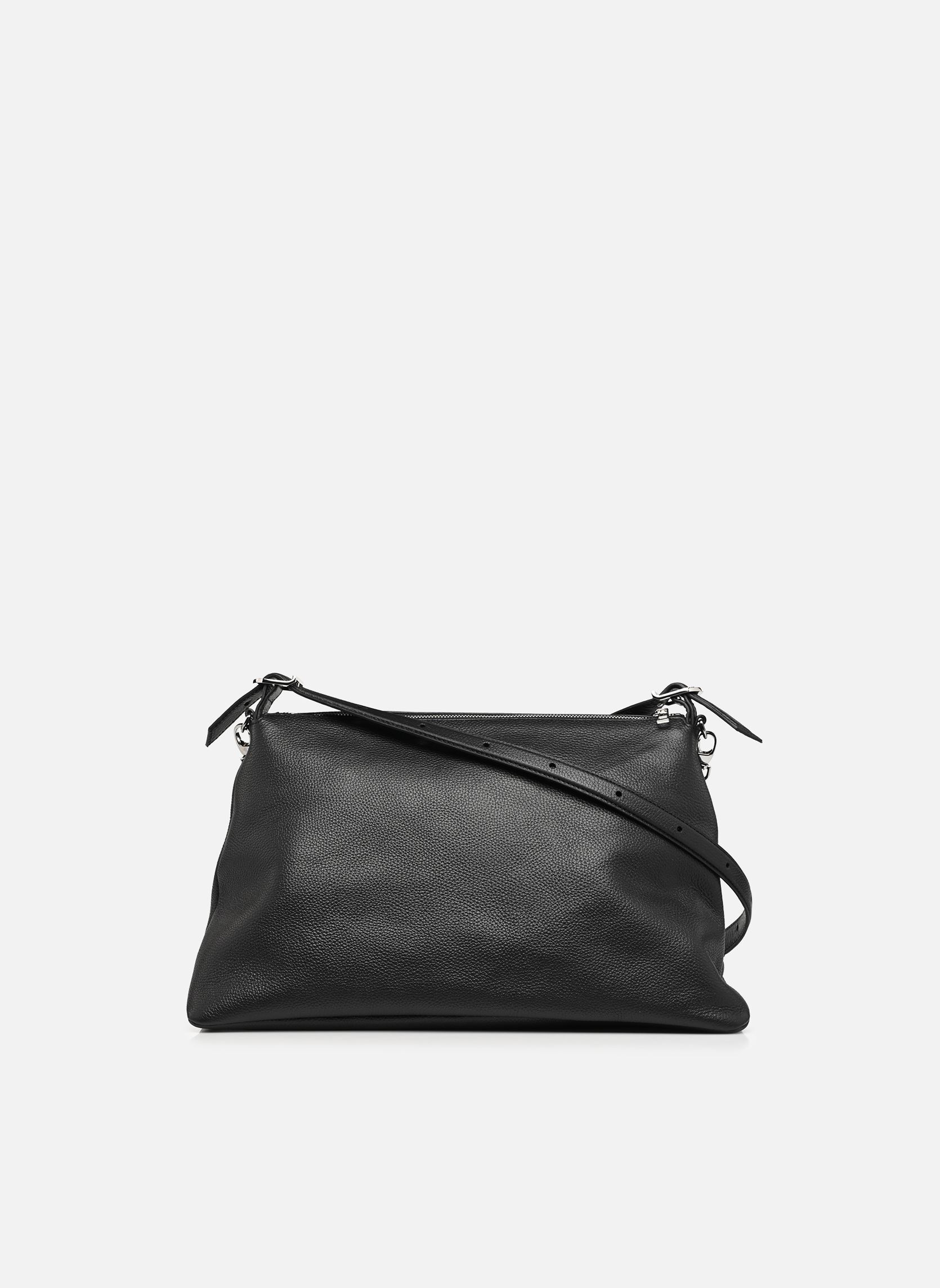 Schoudertassen JIM GRAINED LEATHER dames zwart Zadig & Voltaire Schoudertassen JIM GRAINED LEATHER dames zwart BLACK