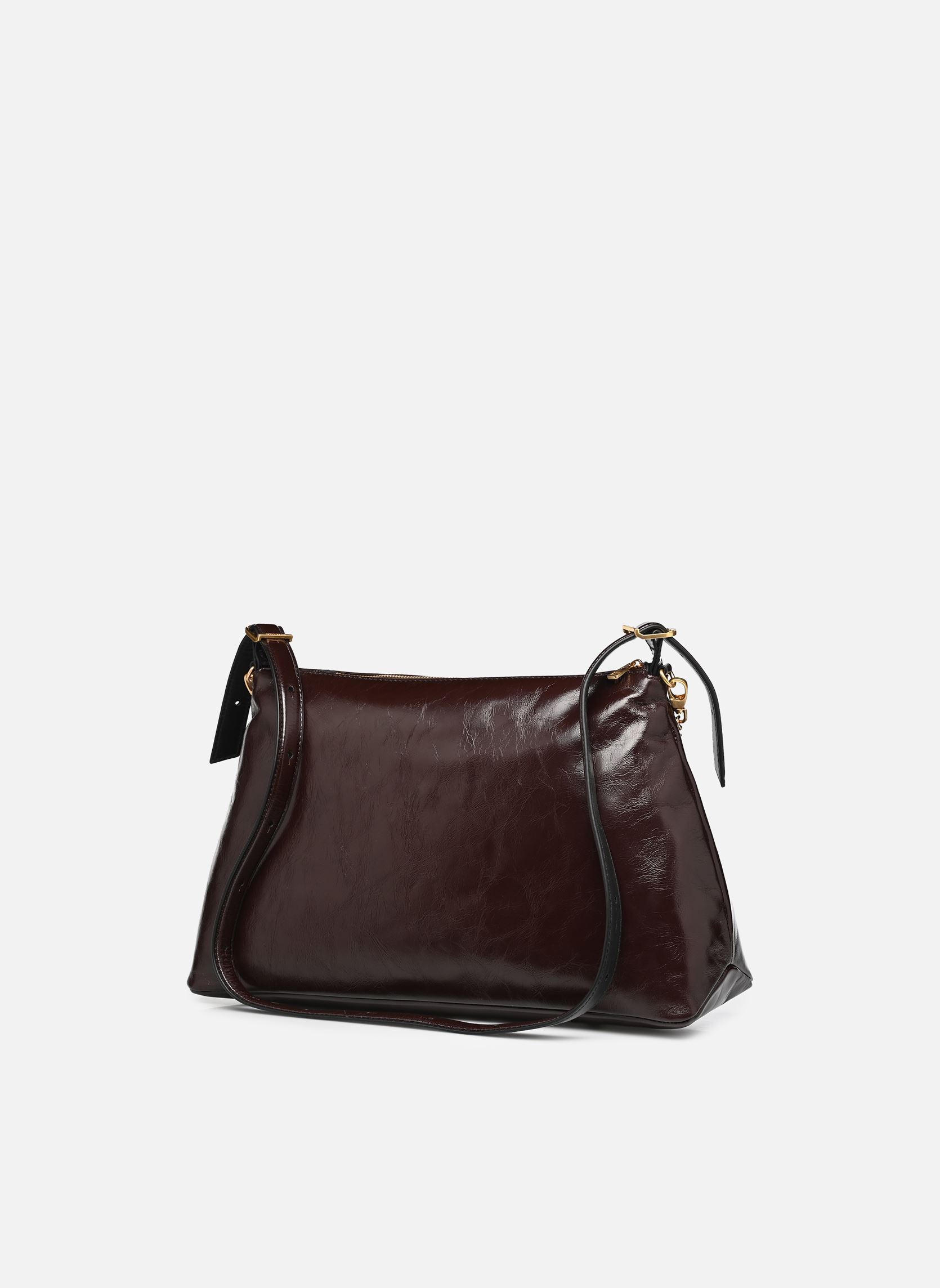 Umhängetaschen JIM VINTAGE PATENT damen braun Zadig & Voltaire Umhängetaschen JIM VINTAGE PATENT damen braun BROWNIE