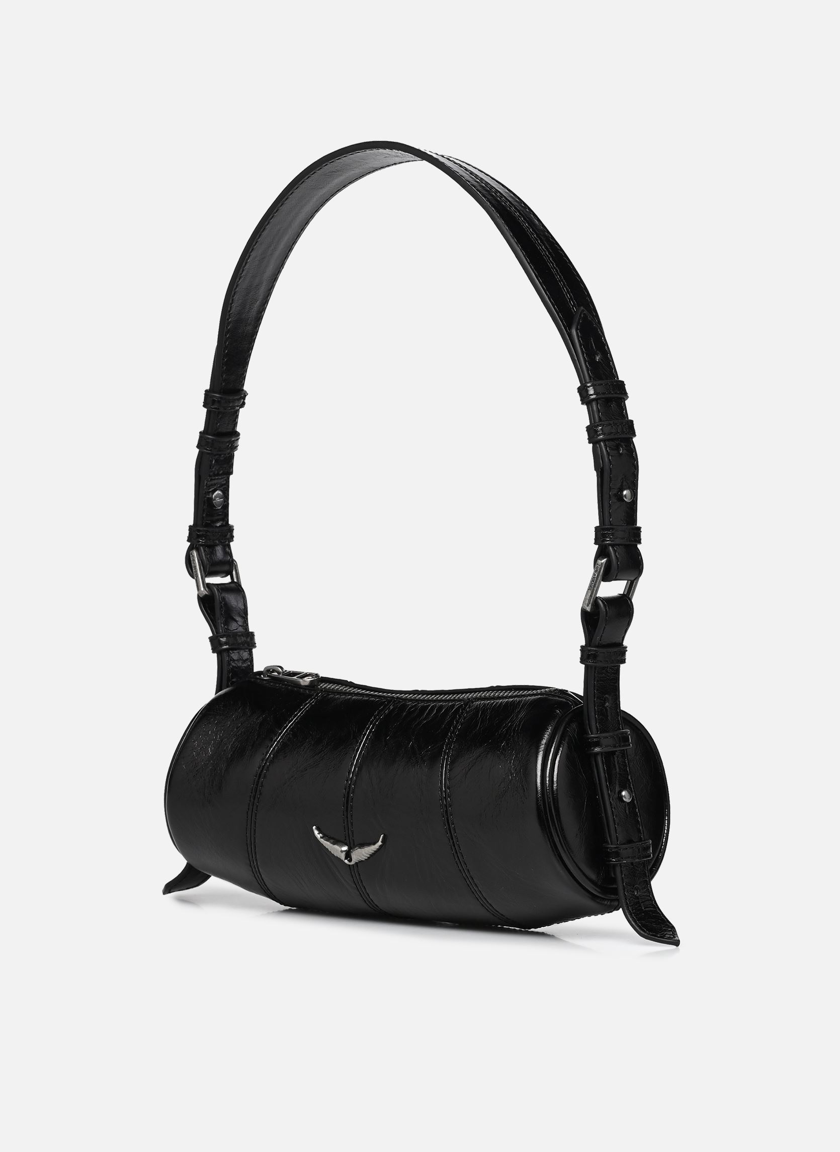 Umhängetaschen LE ROUDOUDOU VINTAGE PATENT damen schwarz Zadig & Voltaire Umhängetaschen LE ROUDOUDOU VINTAGE PATENT damen schwarz Black