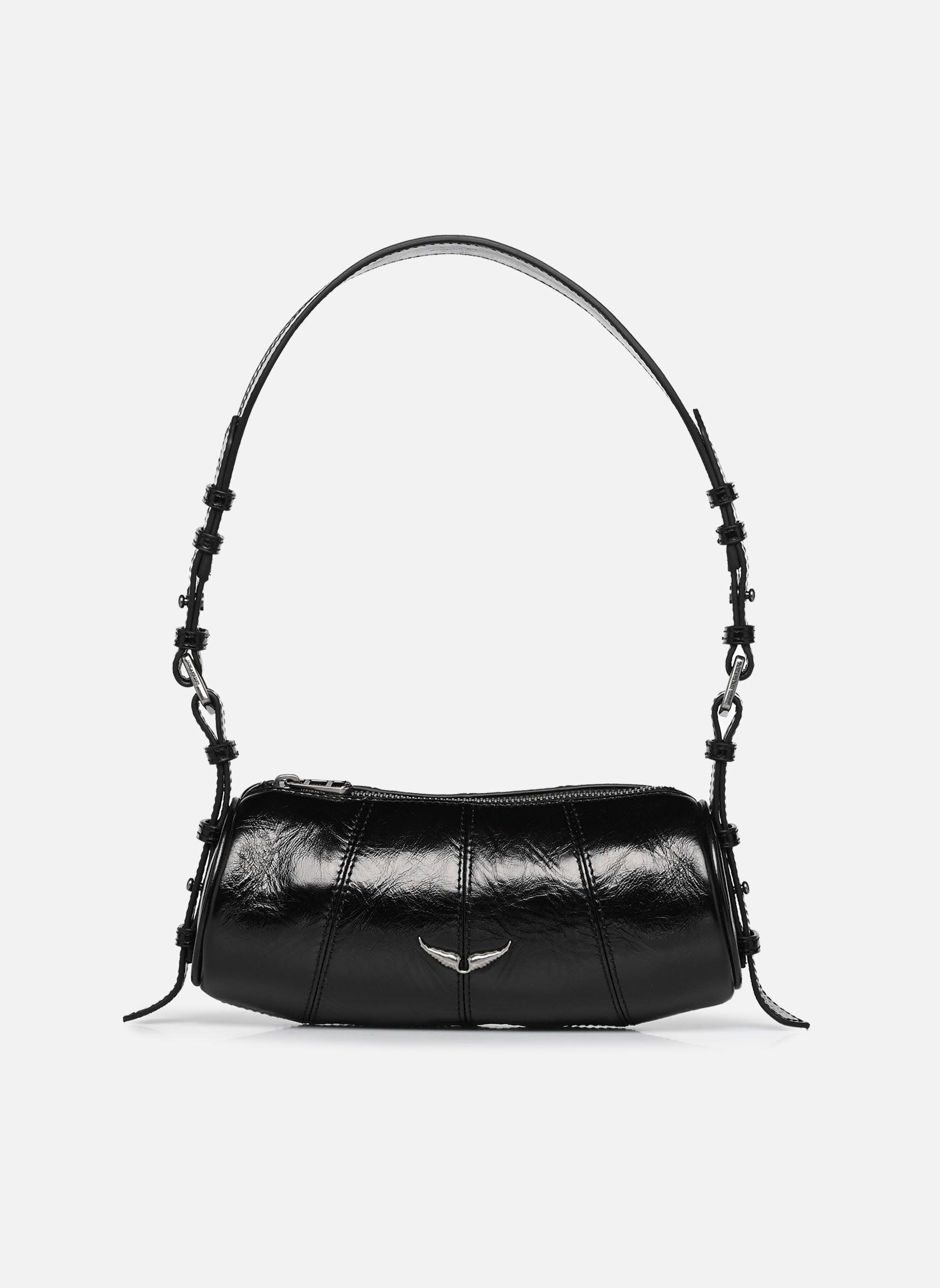 Umhängetaschen LE ROUDOUDOU VINTAGE PATENT damen schwarz Zadig & Voltaire Umhängetaschen LE ROUDOUDOU VINTAGE PATENT damen schwarz Black