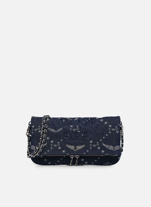Zadig & Voltaire Schoudertassen ROCK DENIM MONOGRAM dames blauw