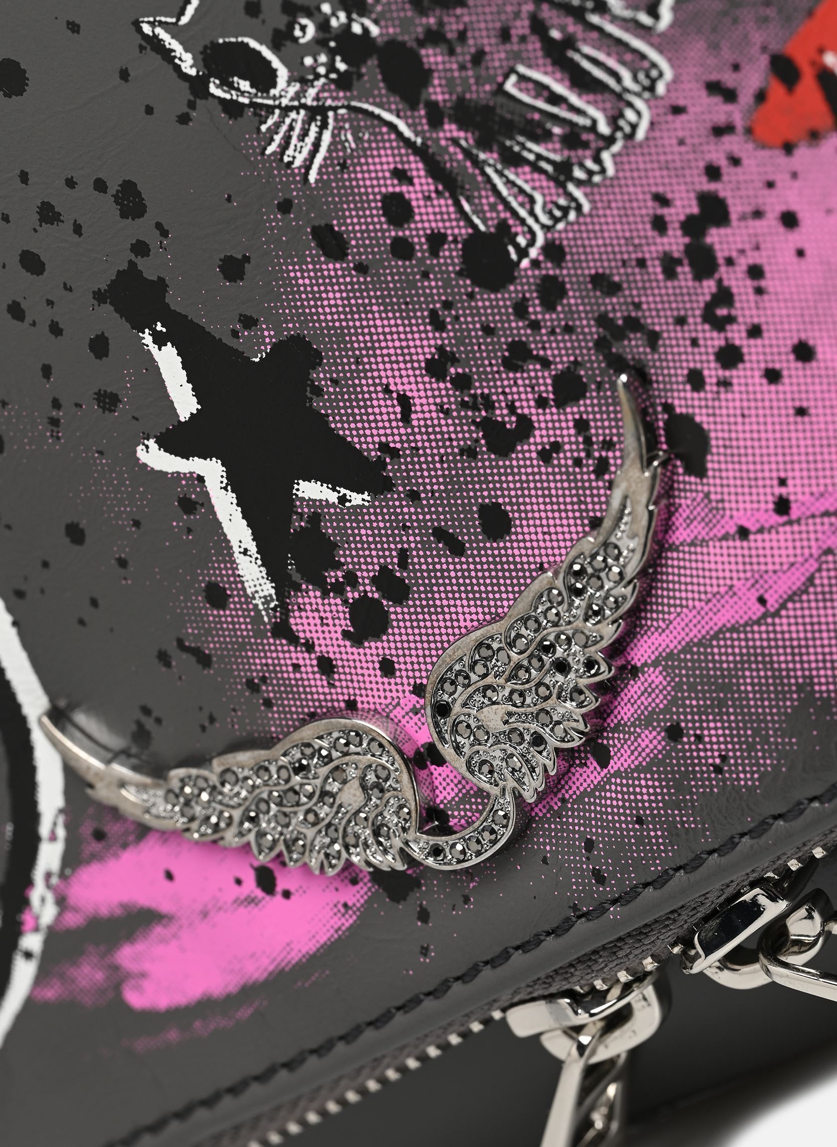 Sacs bandoulière ROCK HUMBERTO femme gris Zadig & Voltaire Sacs bandoulière ROCK HUMBERTO femme gris Road