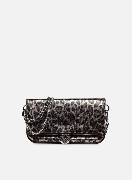 Zadig & Voltaire Umhängetaschen ROCK NANO METAL LEO damen silber