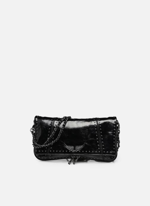 Zadig & Voltaire Sacs bandoulière ROCK VINTAGE PATENT STUDS femme noir