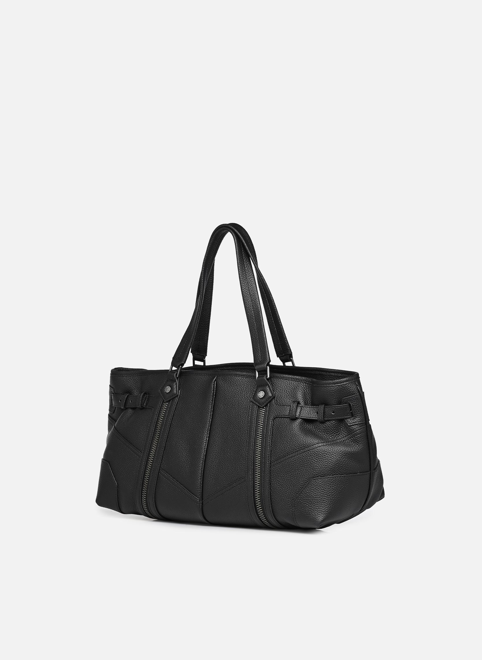Umhängetaschen Sunny Shopper Grained Leather damen schwarz Zadig & Voltaire Umhängetaschen Sunny Shopper Grained Leather damen schwarz BLACK