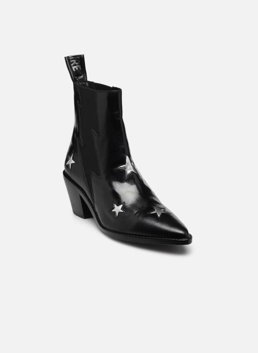 Zadig & Voltaire Cowboy-Stiefeletten TYLER STARS VINTAGE PATENT damen schwarz