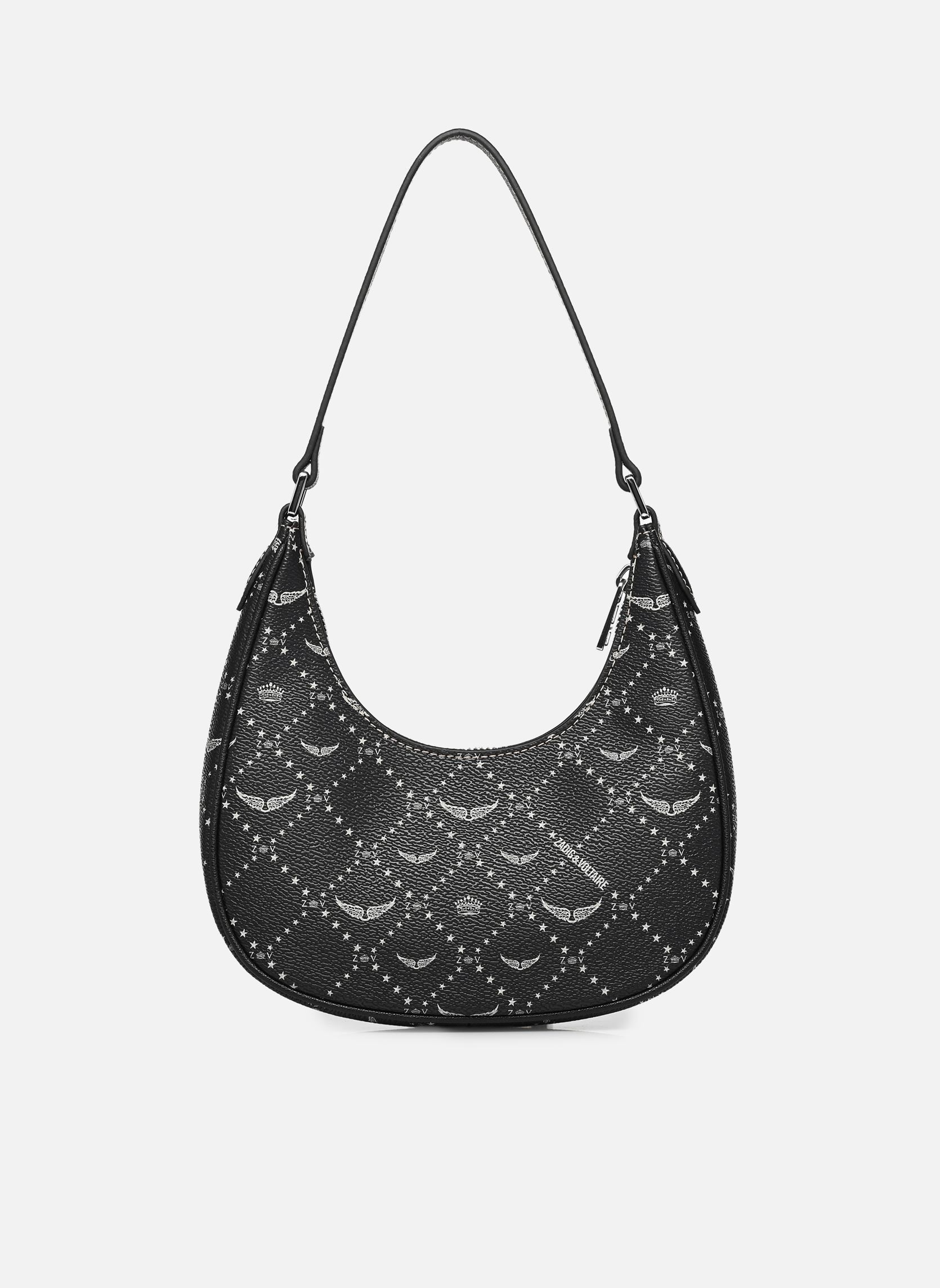 Umhängetaschen Z NIGHT OUT MONOGRAM damen schwarz Zadig & Voltaire Umhängetaschen Z NIGHT OUT MONOGRAM damen schwarz Black