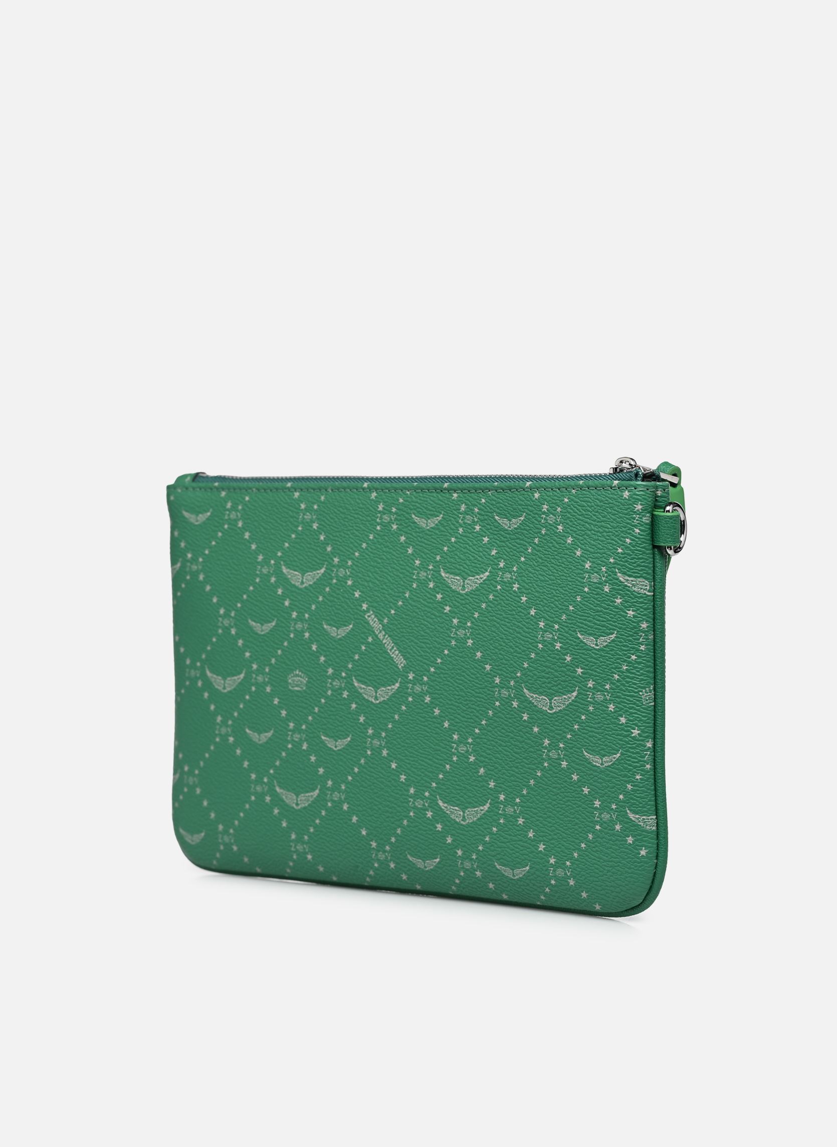 Pochettes Z POUCH MONOGRAM TAG femme vert Zadig & Voltaire Pochettes Z POUCH MONOGRAM TAG femme vert Epic