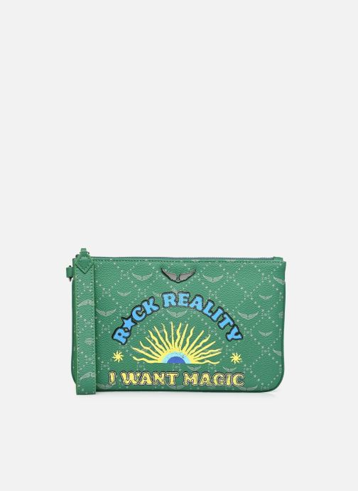 Zadig & Voltaire Clutches Z POUCH MONOGRAM TAG dames groen