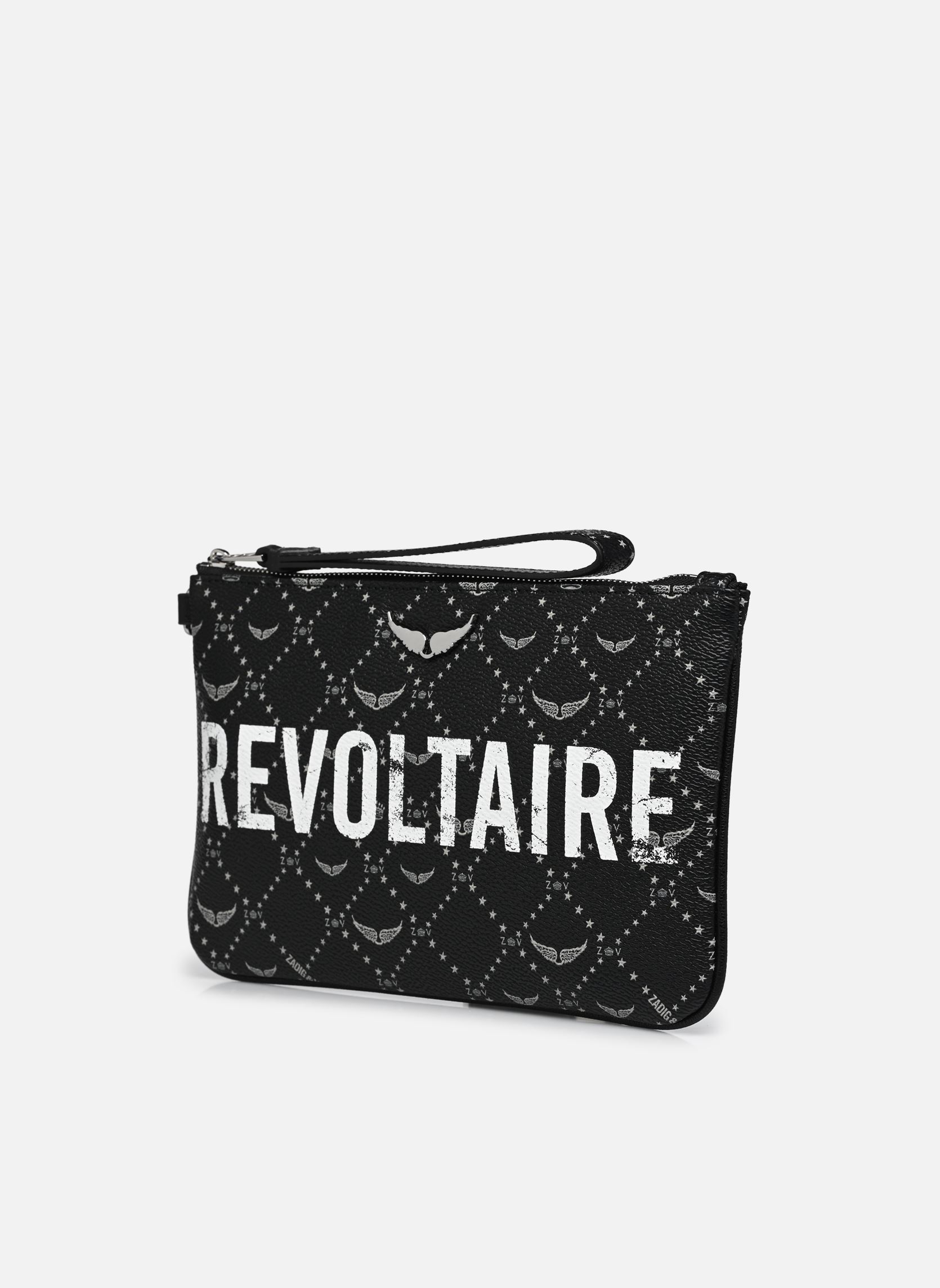 Clutches Z POUCH REVOLTAIRE damen schwarz Zadig & Voltaire Clutches Z POUCH REVOLTAIRE damen schwarz BLACK