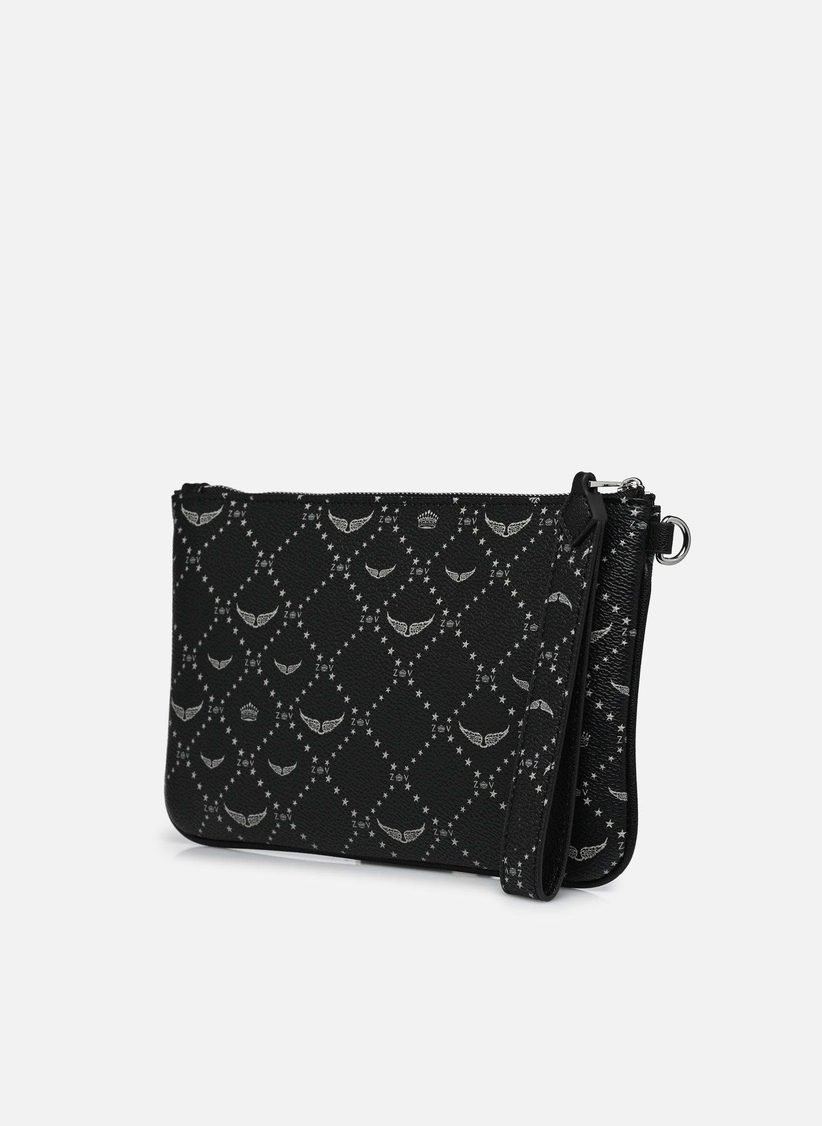 Clutches Z POUCH REVOLTAIRE damen schwarz Zadig & Voltaire Clutches Z POUCH REVOLTAIRE damen schwarz BLACK