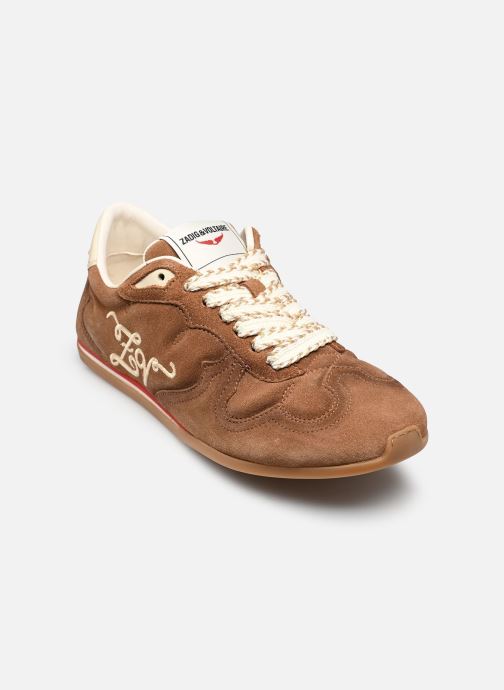 Zadig & Voltaire Lage sneakers ZV DANCE SUEDE dames bruin