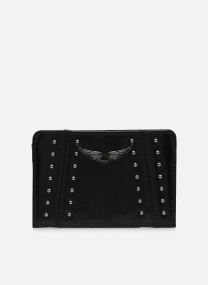 Porte-cartes ZV PASS VINTAGE PATENT STUDS femme noir Zadig & Voltaire Porte-cartes ZV PASS VINTAGE PATENT STUDS femme noir BLACK