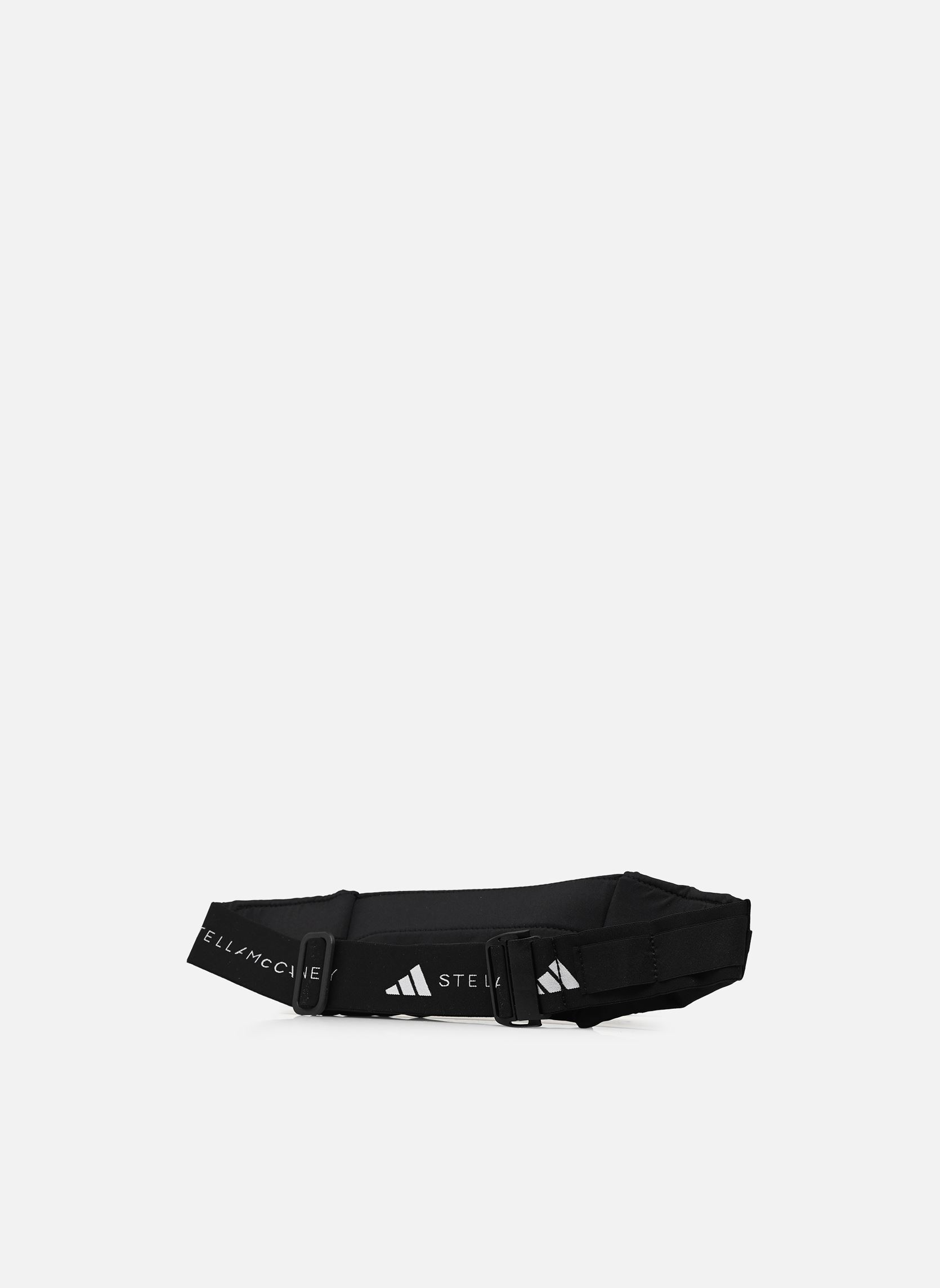 Sacs banane Adidas Stella Run Belt femme noir adidas by Stella McCartney Sacs banane Adidas Stella Run Belt femme noir Black/white