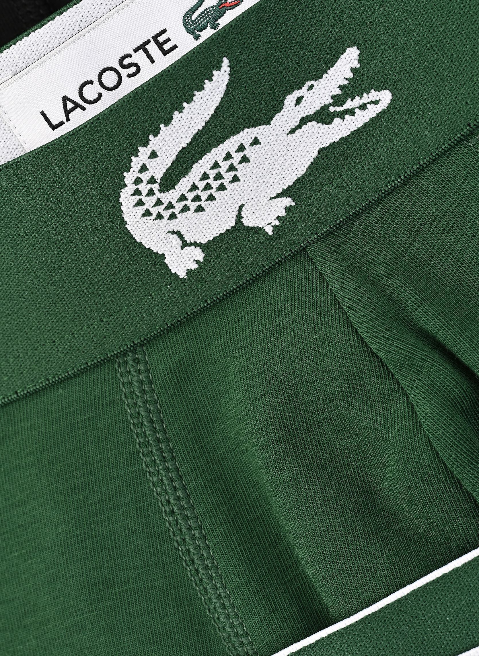Zwemboxers Boxer 5H5441 heren wit Lacoste Zwemboxers Boxer 5H5441 heren wit BLANC/VERT-NOIR