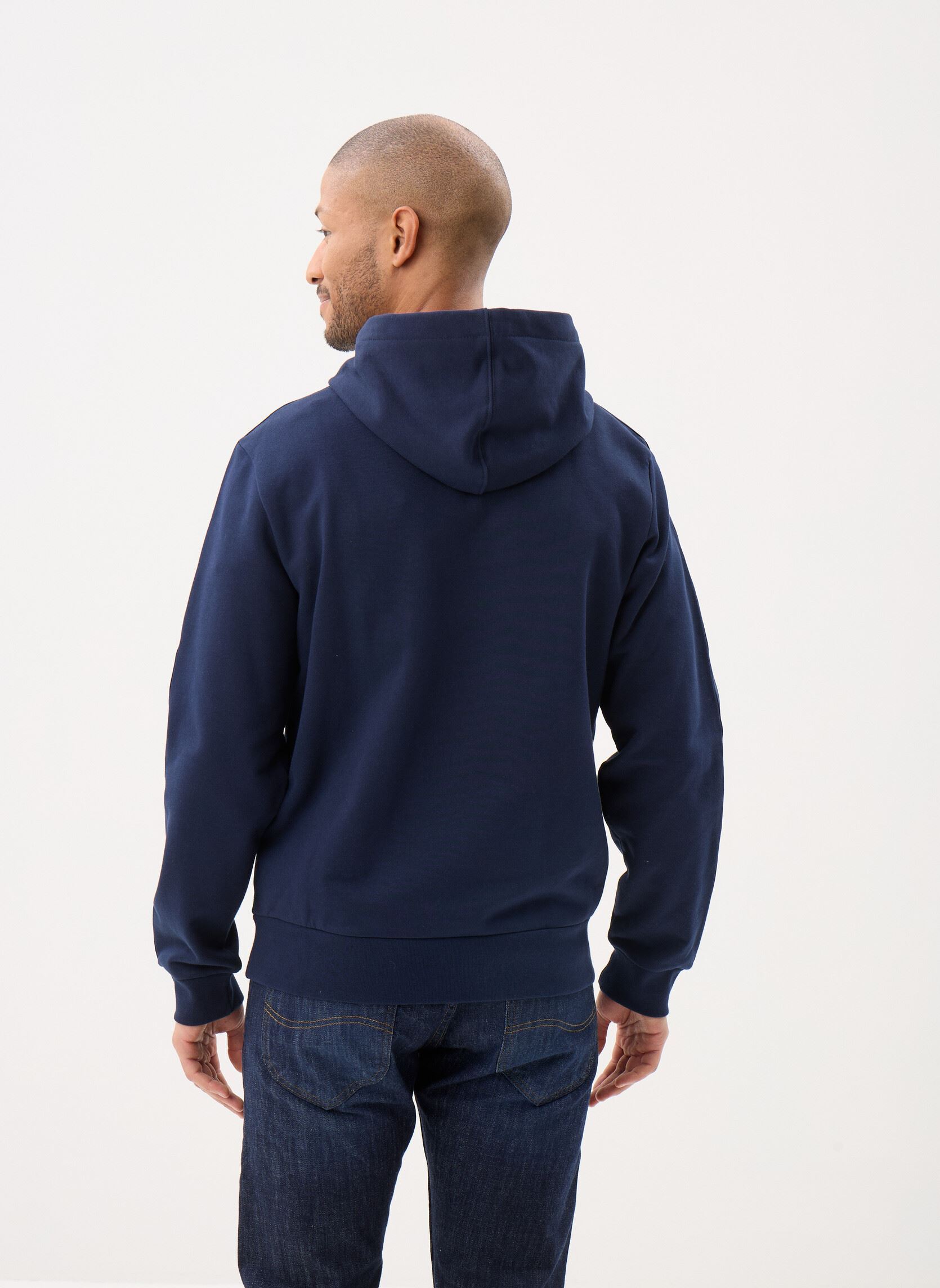 Sweats à capuche Sweatshirt SH0884 homme bleu Lacoste Sweats à capuche Sweatshirt SH0884 homme bleu MARINE