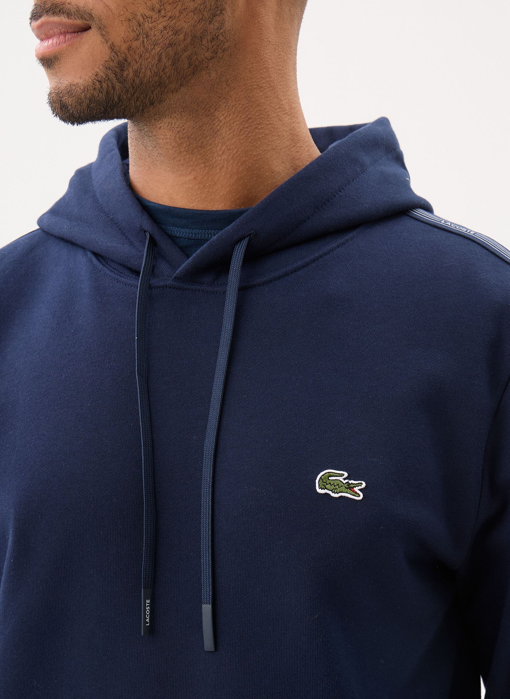 Sweats à capuche Sweatshirt SH0884 homme bleu Lacoste Sweats à capuche Sweatshirt SH0884 homme bleu MARINE