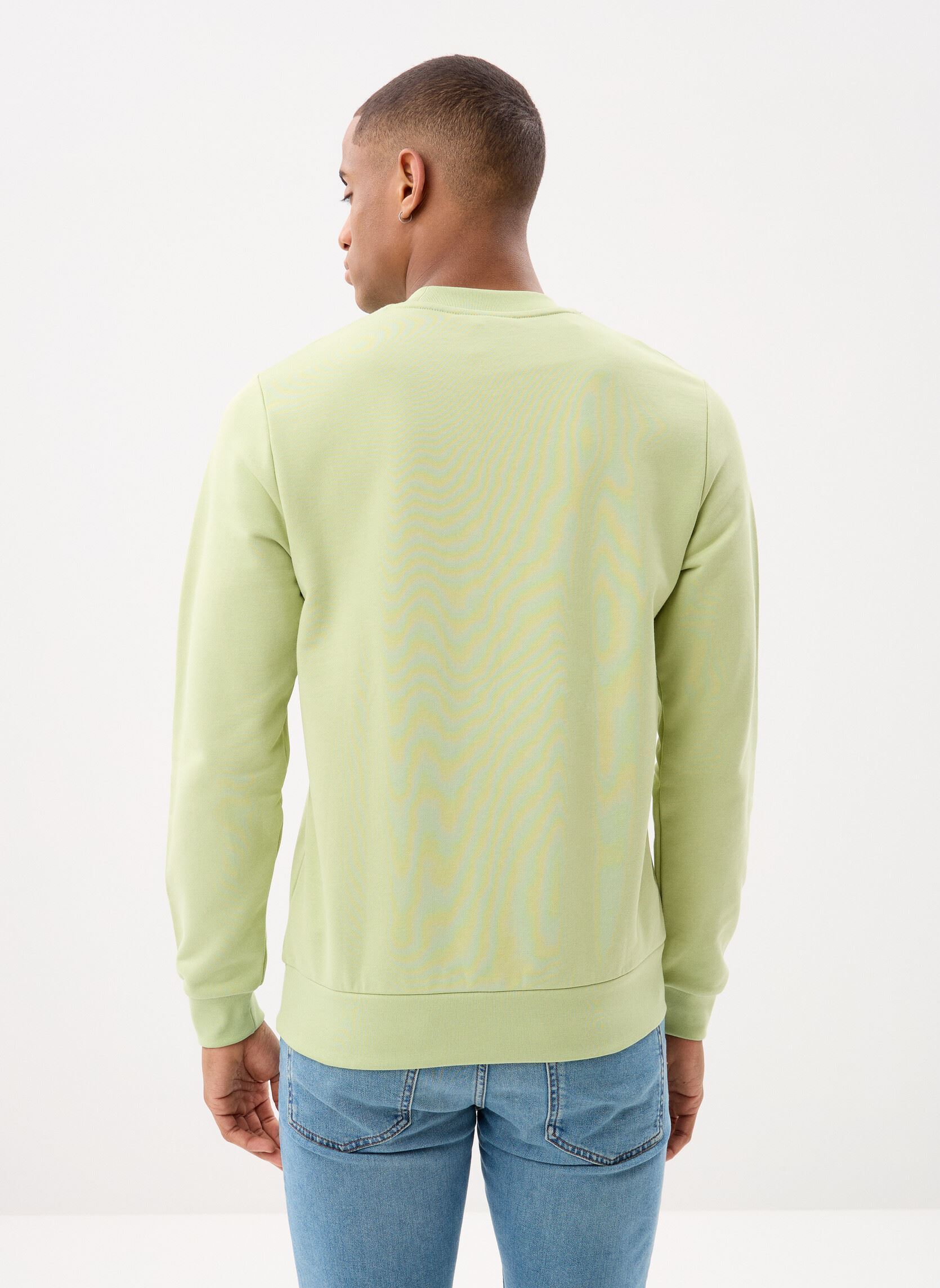 Sweatshirts Sweatshirt SH9801 herren grün Lacoste Sweatshirts Sweatshirt SH9801 herren grün BOULEAU 10H