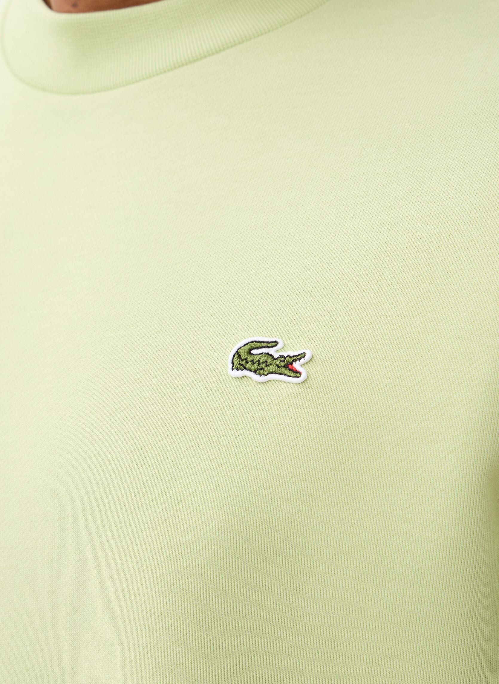 Sweatshirts Sweatshirt SH9801 herren grün Lacoste Sweatshirts Sweatshirt SH9801 herren grün BOULEAU 10H