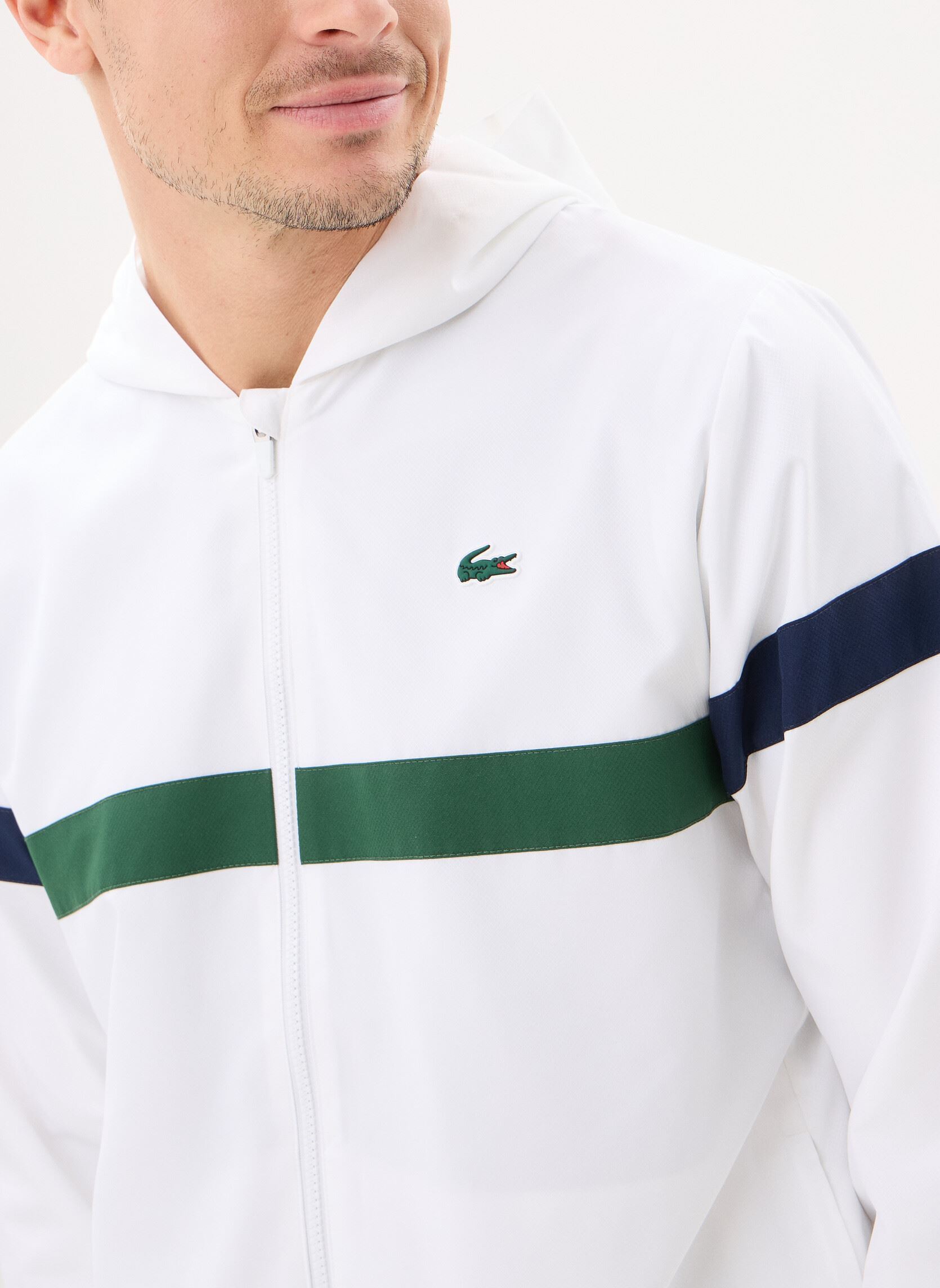 Trainingsanzüge Ensemble de survêtement WH0219 herren weiß Lacoste Trainingsanzüge Ensemble de survêtement WH0219 herren weiß BLANC/VERT