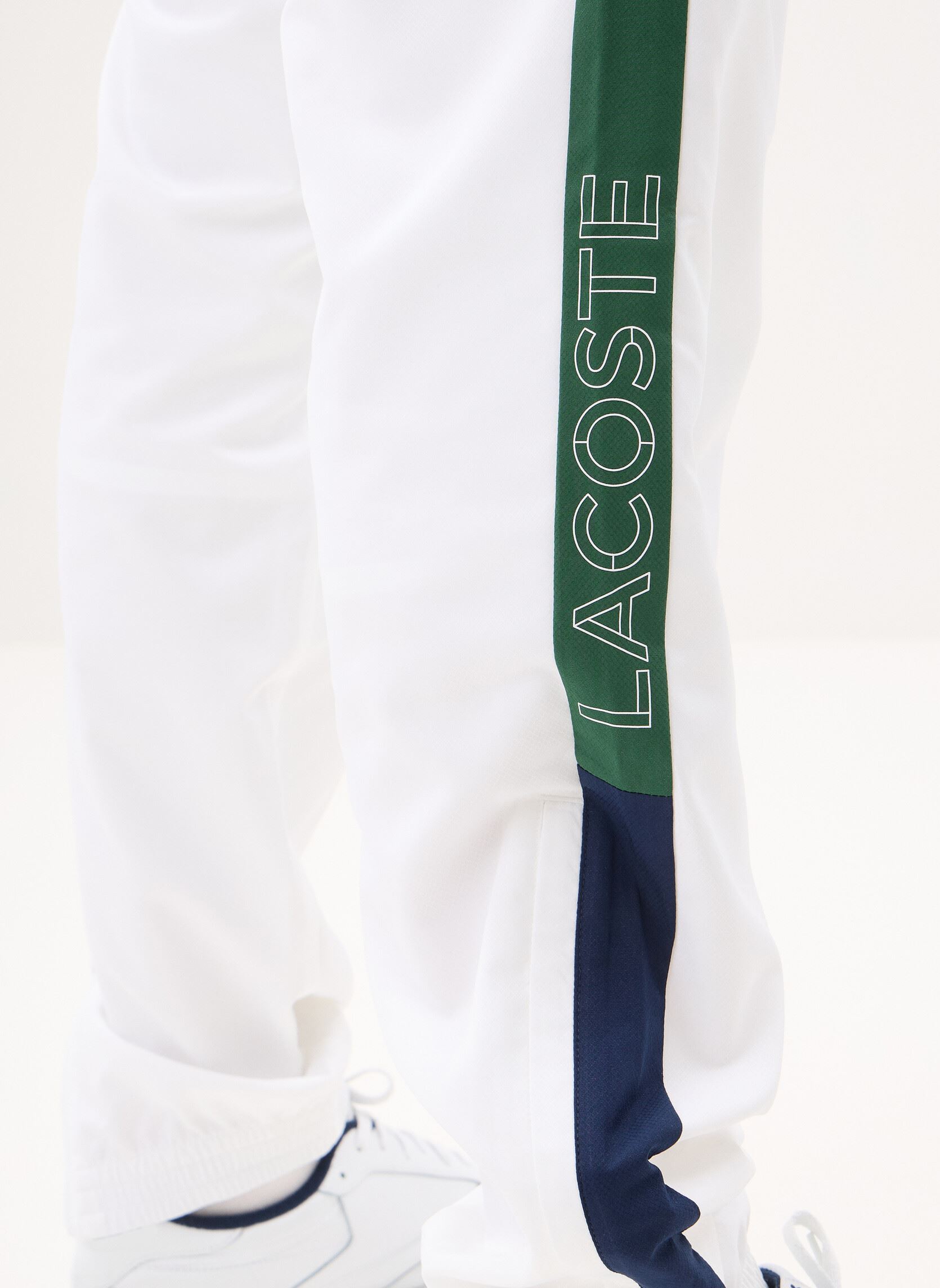 Trainingsanzüge Ensemble de survêtement WH0219 herren weiß Lacoste Trainingsanzüge Ensemble de survêtement WH0219 herren weiß BLANC/VERT