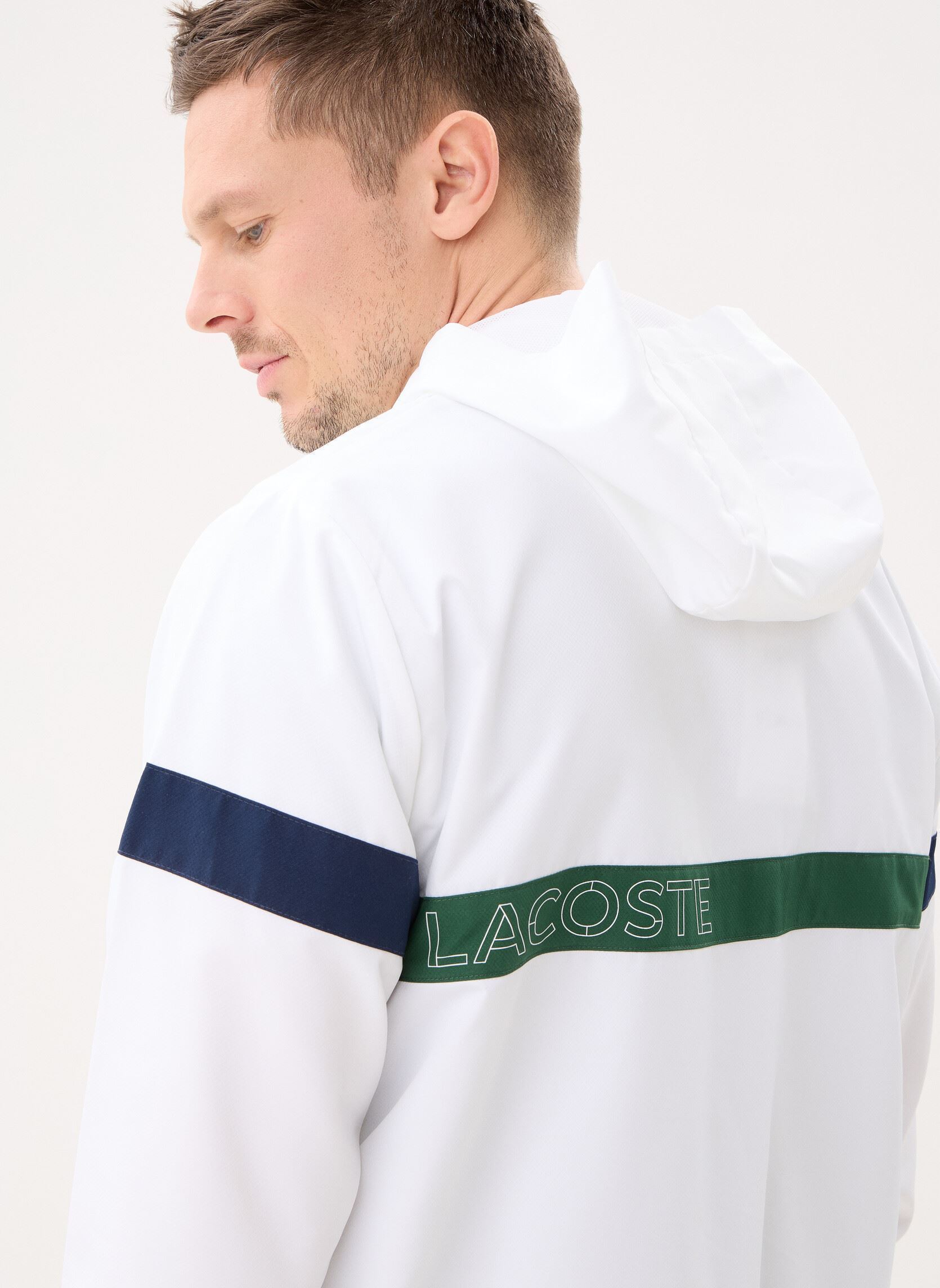 Trainingsanzüge Ensemble de survêtement WH0219 herren weiß Lacoste Trainingsanzüge Ensemble de survêtement WH0219 herren weiß BLANC/VERT