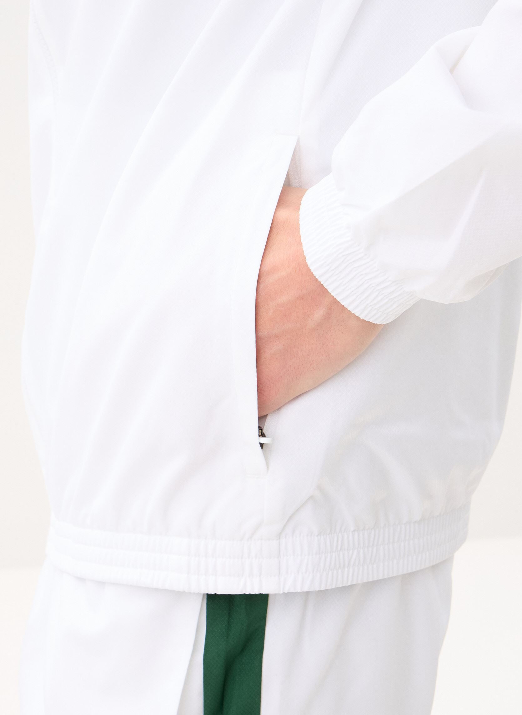 Trainingsanzüge Ensemble de survêtement WH0219 herren weiß Lacoste Trainingsanzüge Ensemble de survêtement WH0219 herren weiß BLANC/VERT