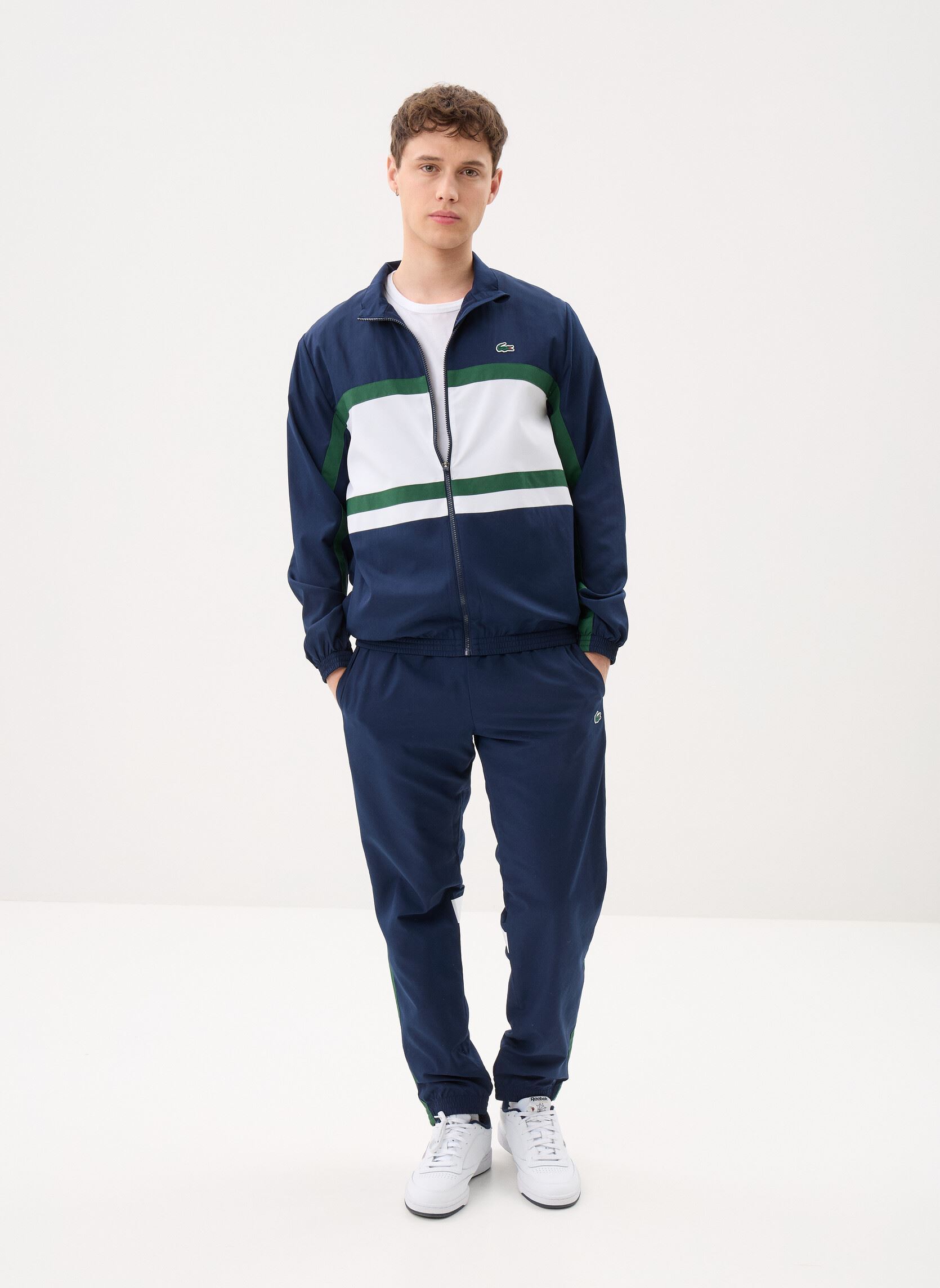Trainingsanzüge Ensemble de survêtement WH0226 herren blau Lacoste Trainingsanzüge Ensemble de survêtement WH0226 herren blau MARINE/BLANC
