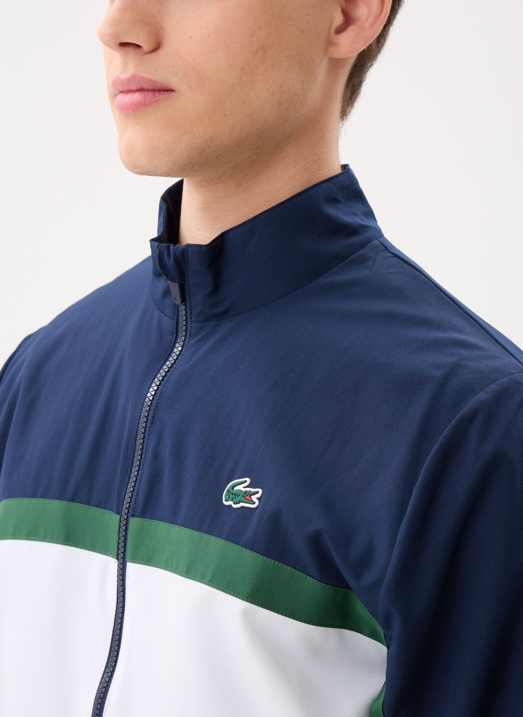 Trainingsanzüge Ensemble de survêtement WH0226 herren blau Lacoste Trainingsanzüge Ensemble de survêtement WH0226 herren blau MARINE/BLANC
