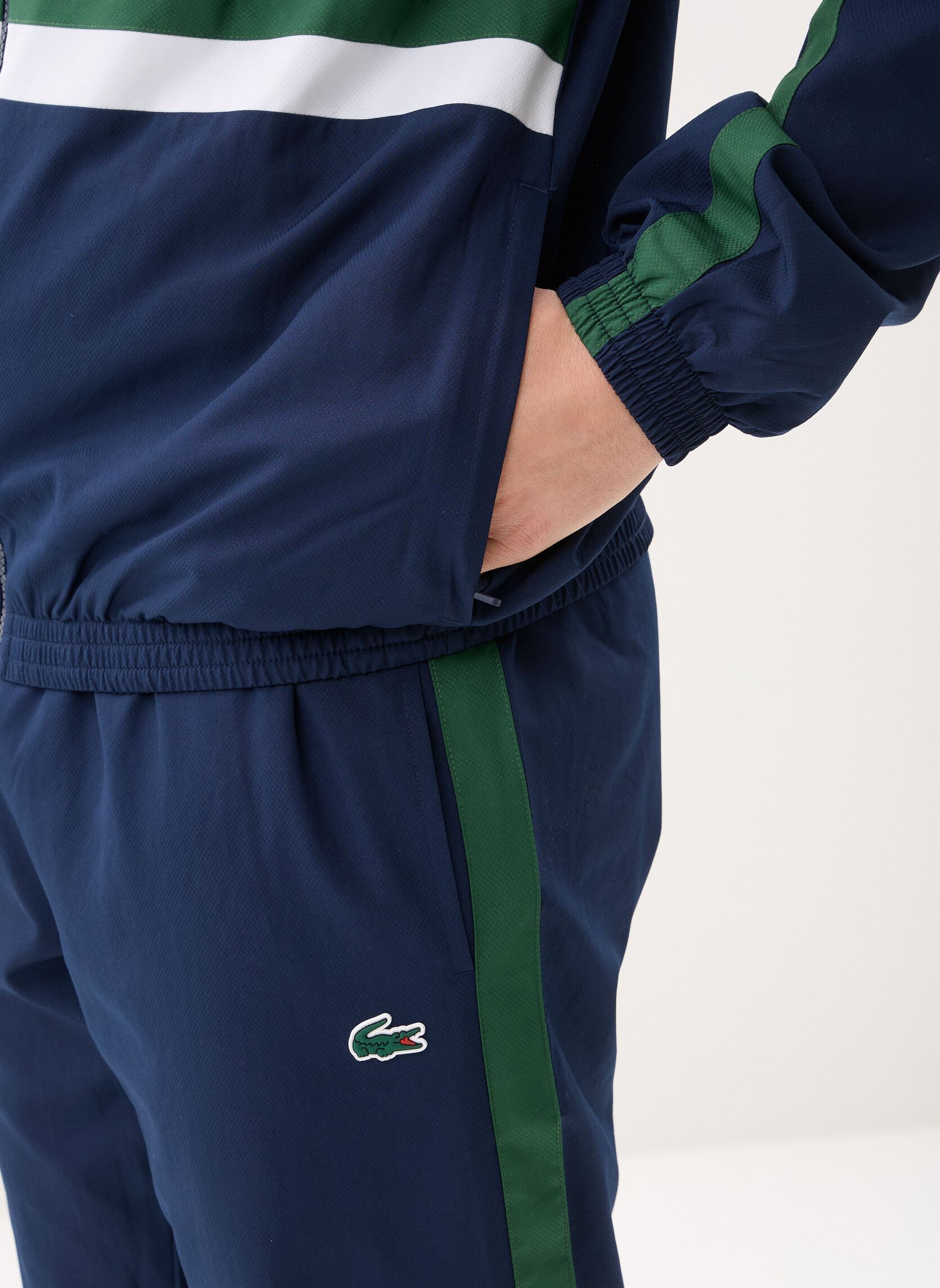Trainingsanzüge Ensemble de survêtement WH0226 herren blau Lacoste Trainingsanzüge Ensemble de survêtement WH0226 herren blau MARINE/BLANC