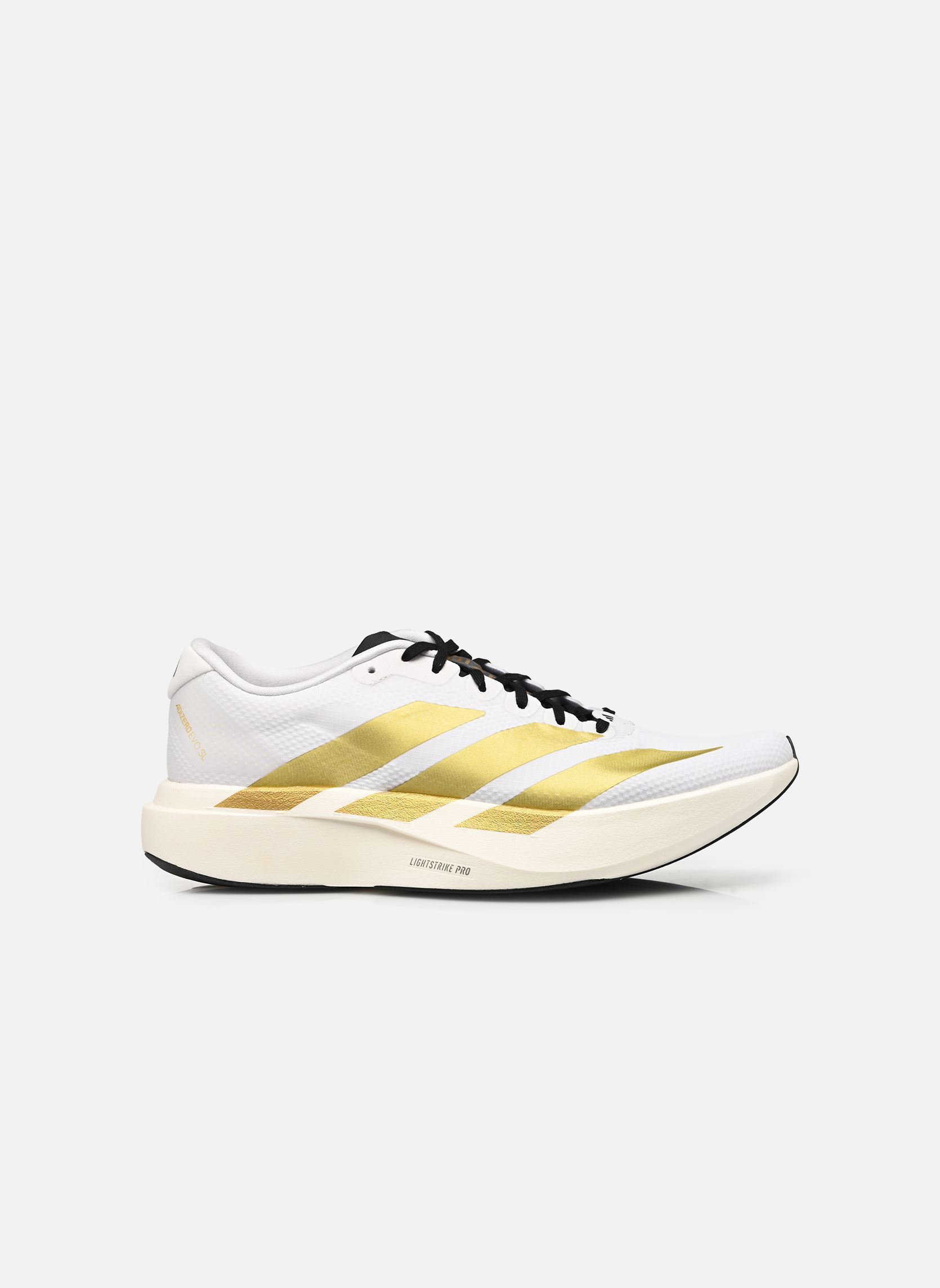 Chaussures de sport Adizero EVO SL WOVE homme blanc adidas sportswear Chaussures de sport Adizero EVO SL WOVE homme blanc FTWWHT/MAGOLD/CBLACK