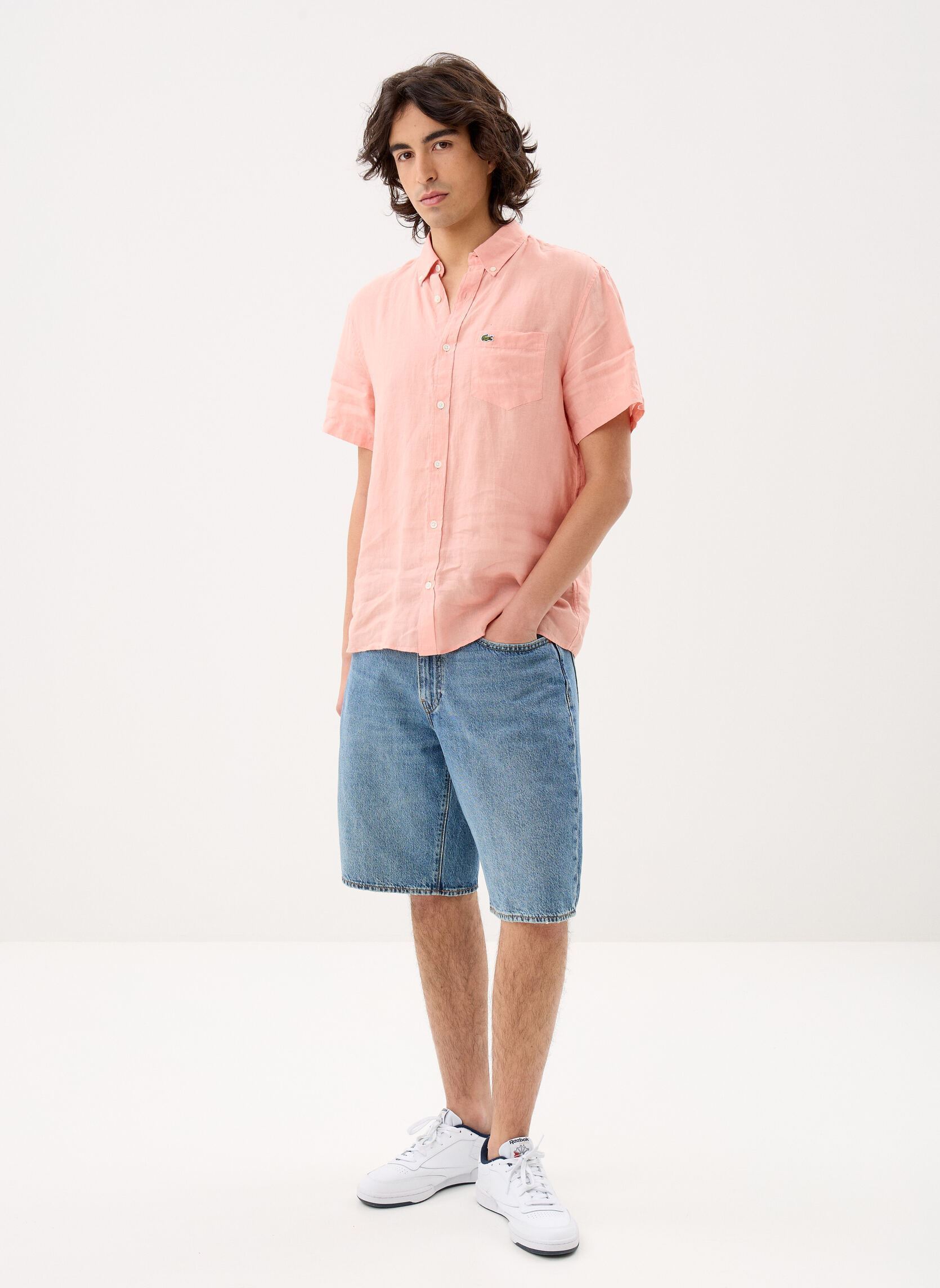 Hemden Woven Shirts CH5699 herren rosa Lacoste Hemden Woven Shirts CH5699 herren rosa MIAMI