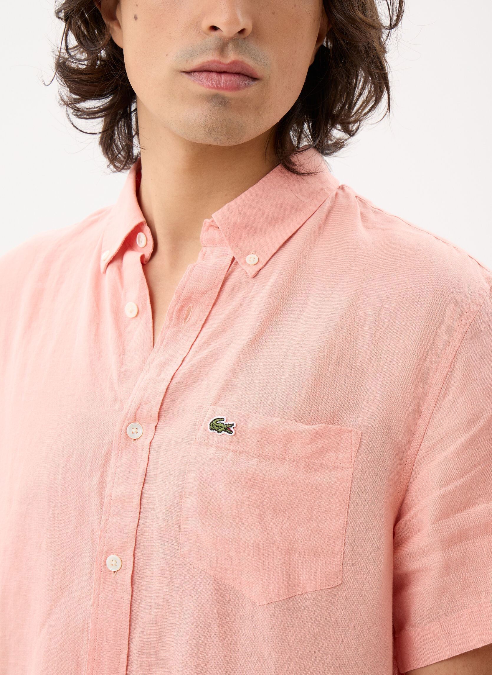 Hemden Woven Shirts CH5699 herren rosa Lacoste Hemden Woven Shirts CH5699 herren rosa MIAMI